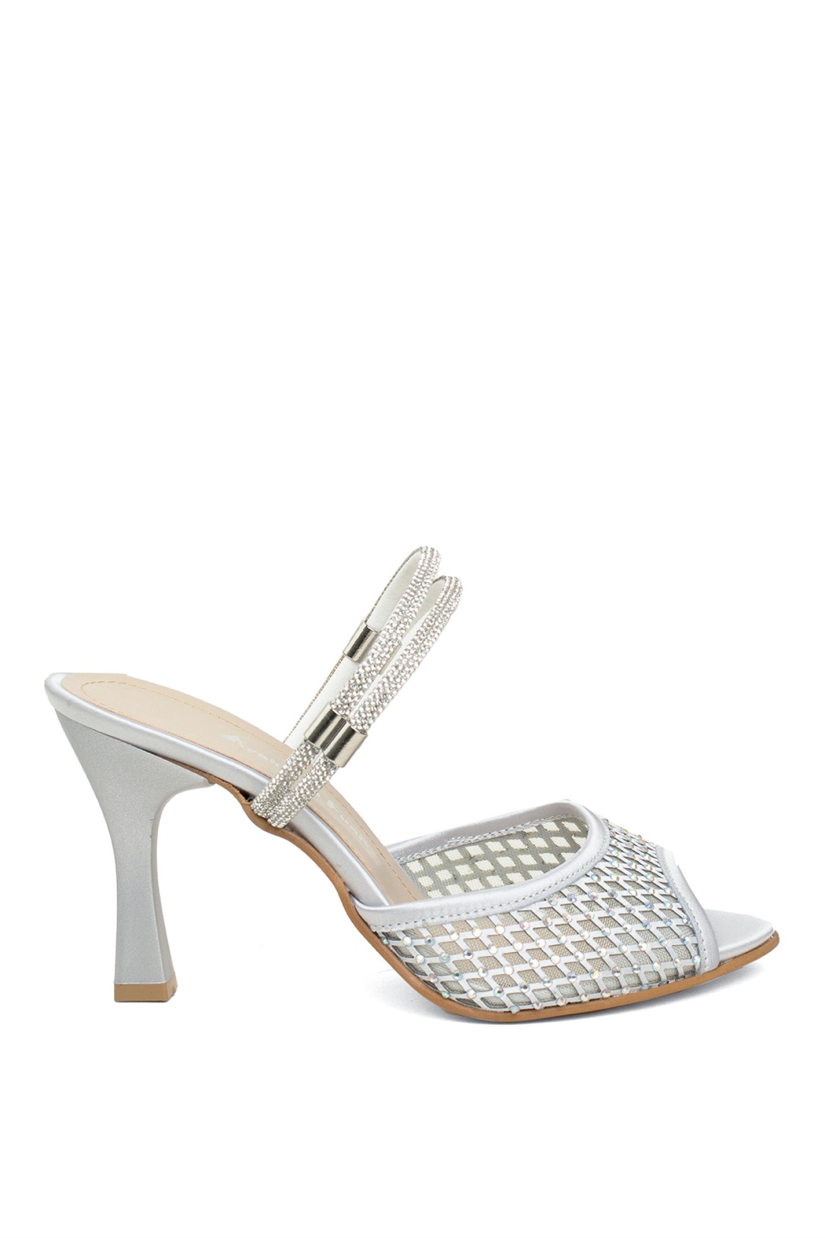 Elit 24YBsk89T Kadın Abiye Ayakkabı Gümüş - Görsel 2