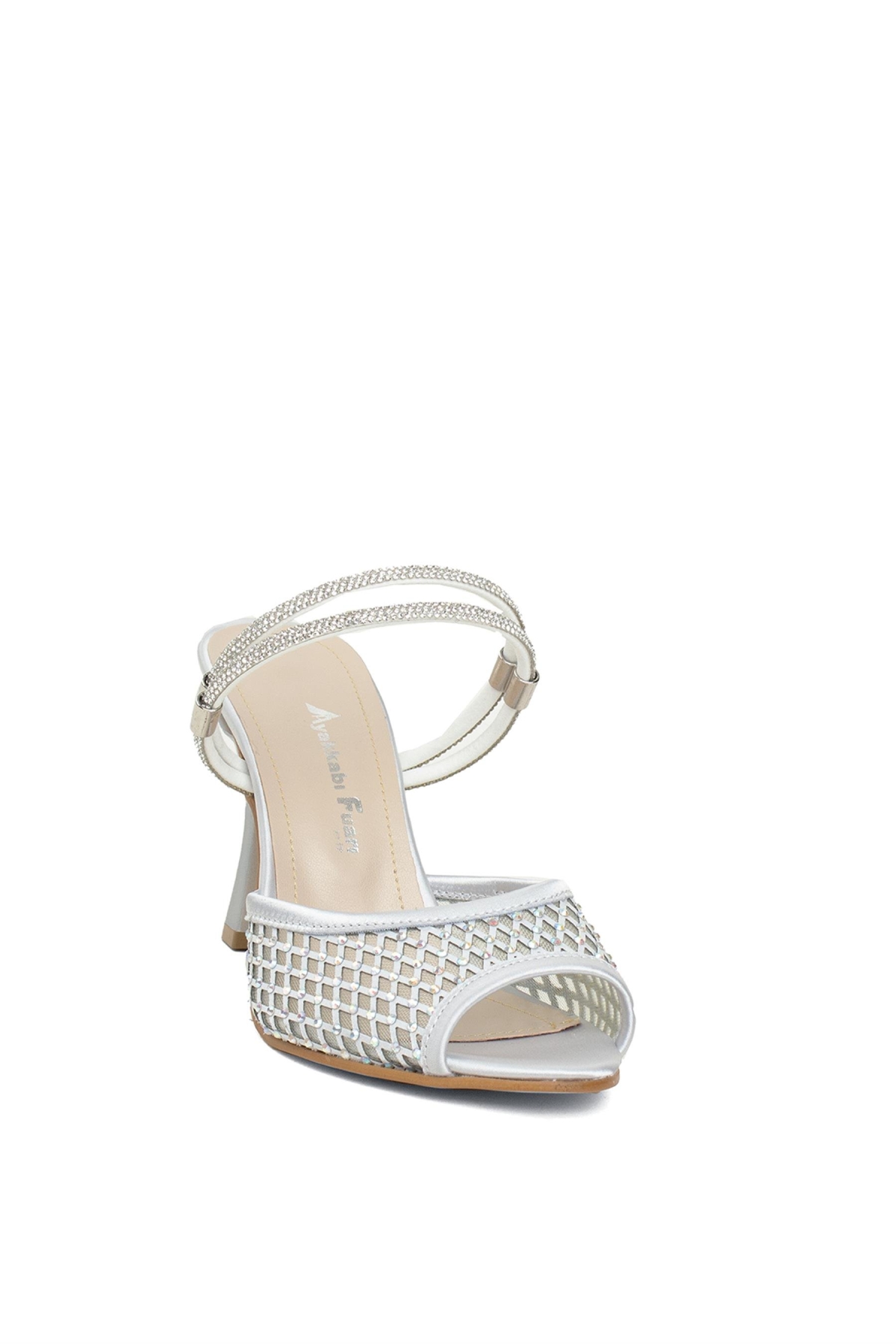 Elit 24YBsk89T Kadın Abiye Ayakkabı Gümüş - Görsel 3