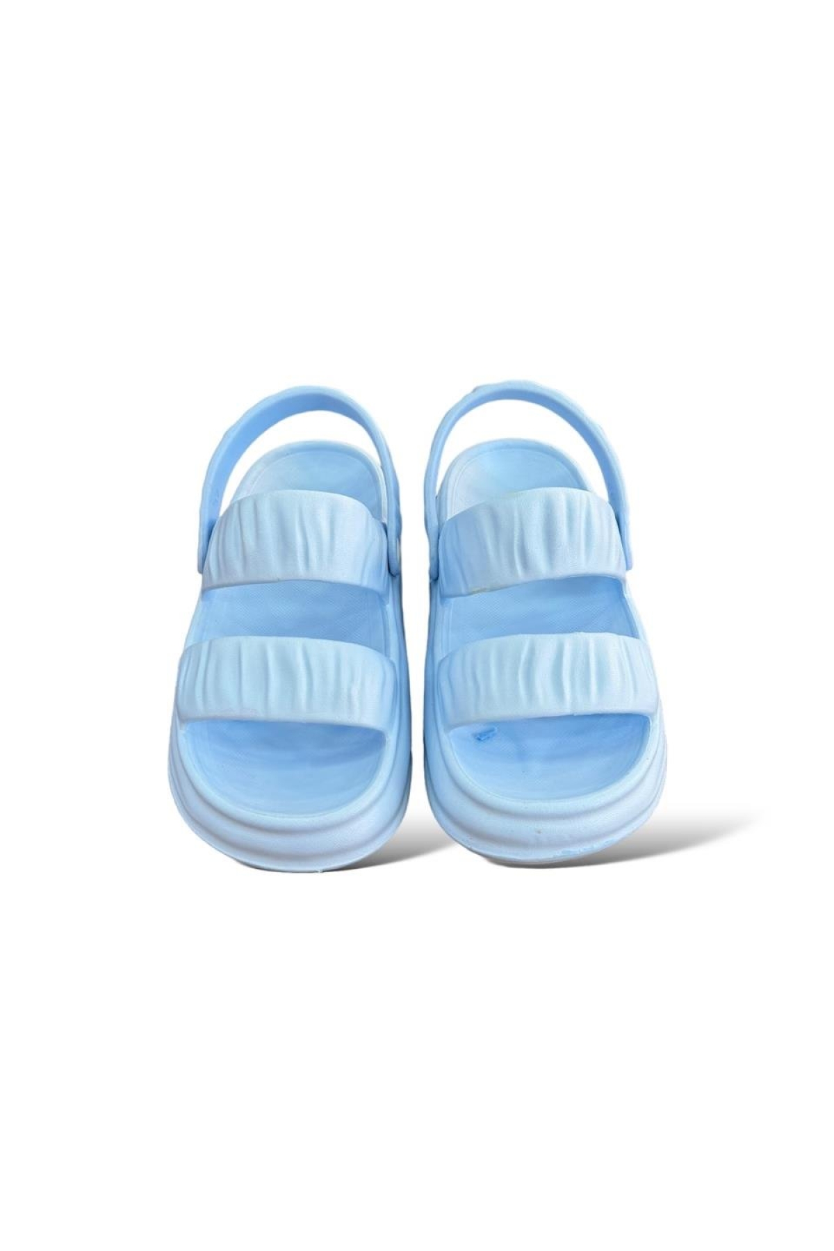 Plaj Havuz Hafif Rahat Kadın Sandalet MAVİ - Görsel 4