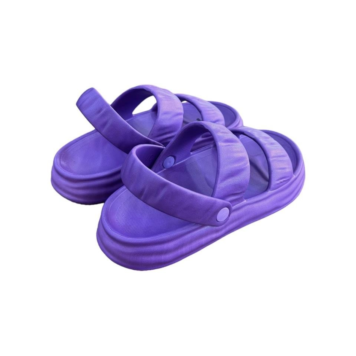 Plaj Havuz Hafif Rahat Kadın Sandalet MOR - Görsel 8