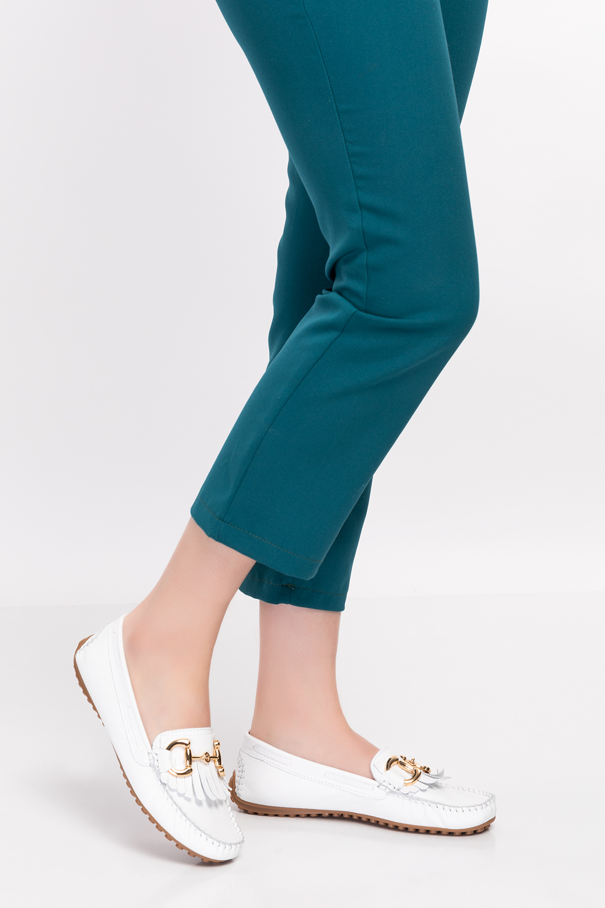 Gondol Hakiki Deri Süet Esnek Hafif Rahat Loafer sw.755 - Görsel 4