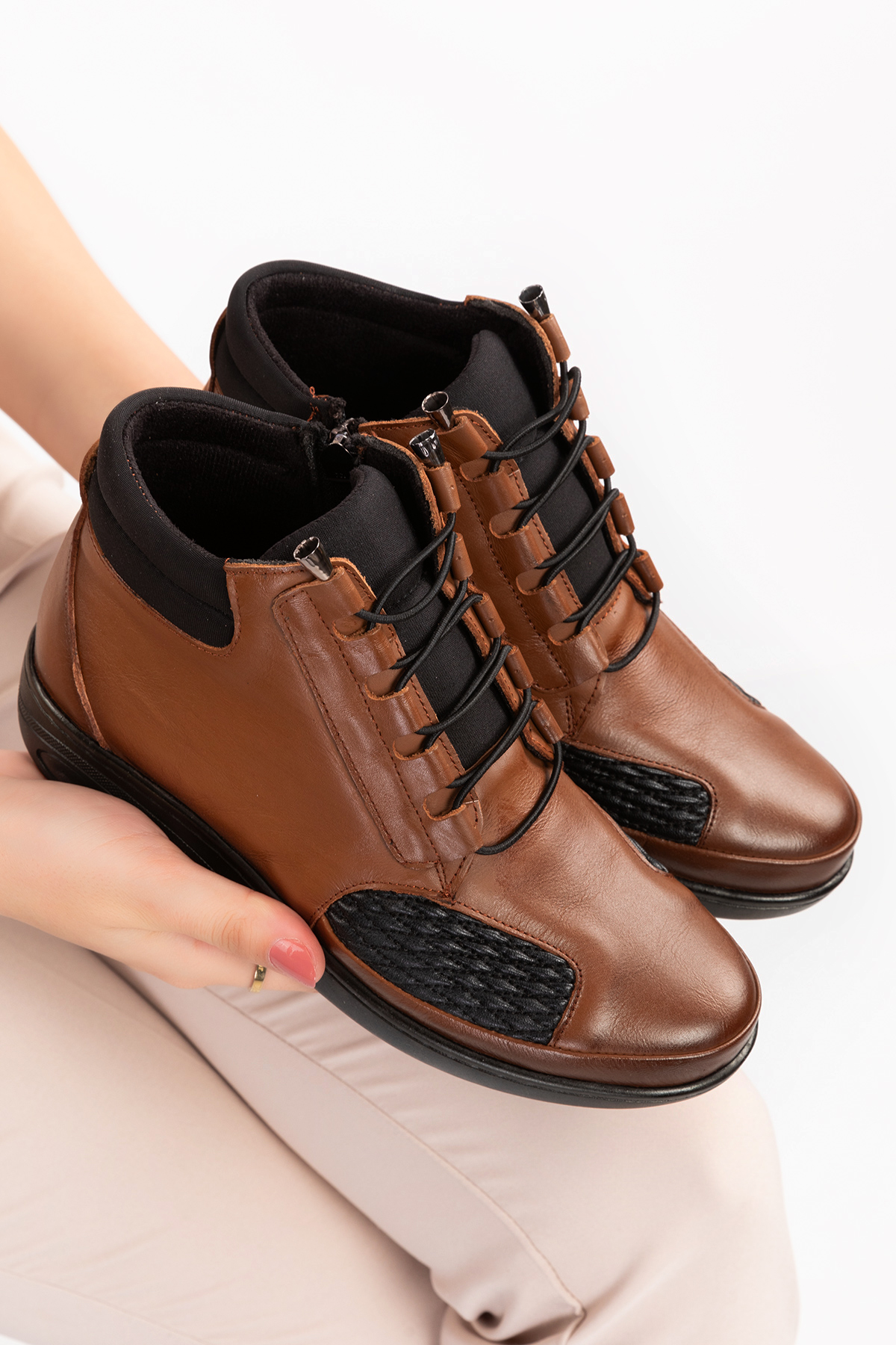 Gondol Hakiki Deri Anatomik Taban Kemik Çıkıntısına Özel Bot at.1454 - Görsel 6