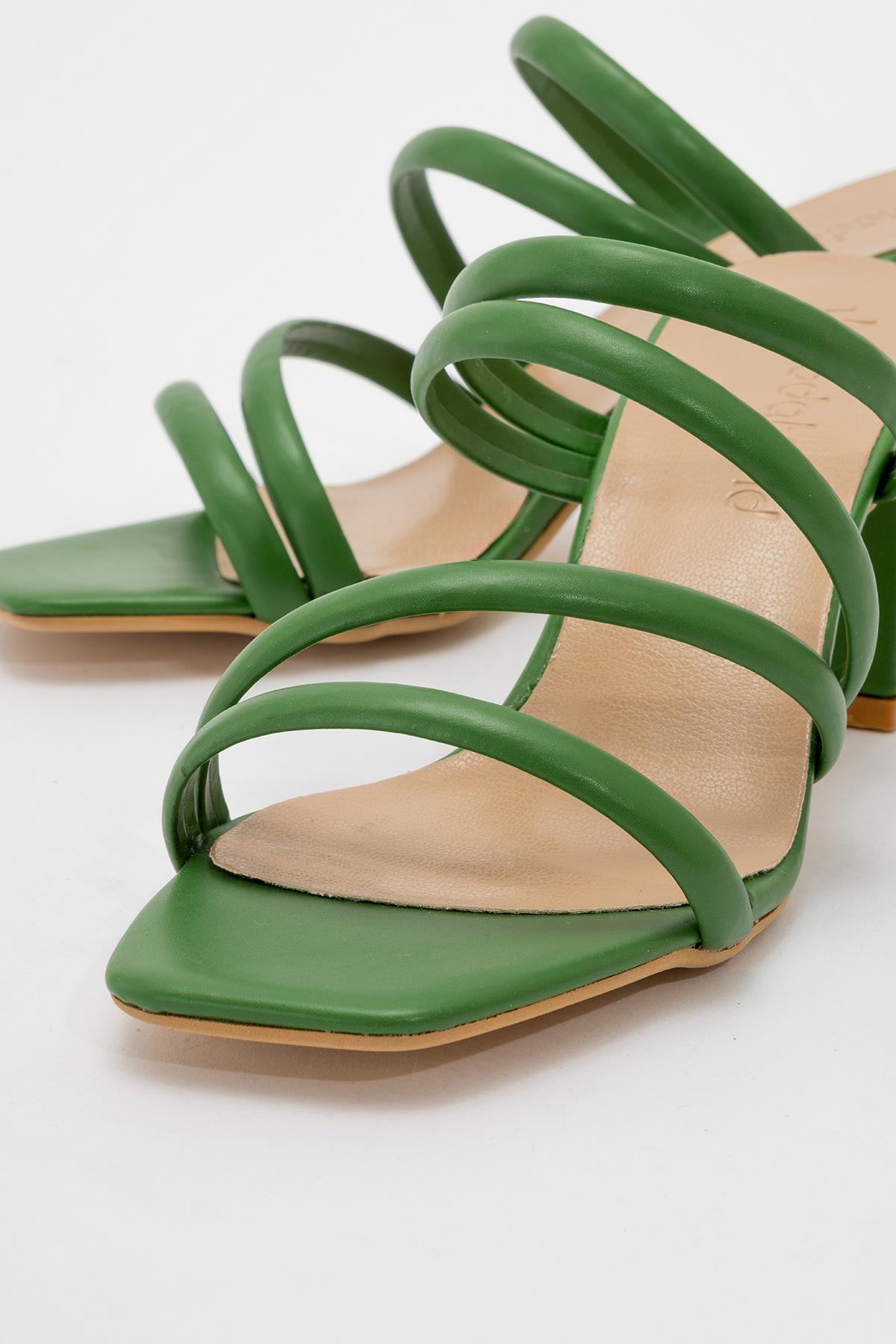 Kadın Küt Burunlu ÇİMEN YEŞİLİ CİLT - Görsel 4