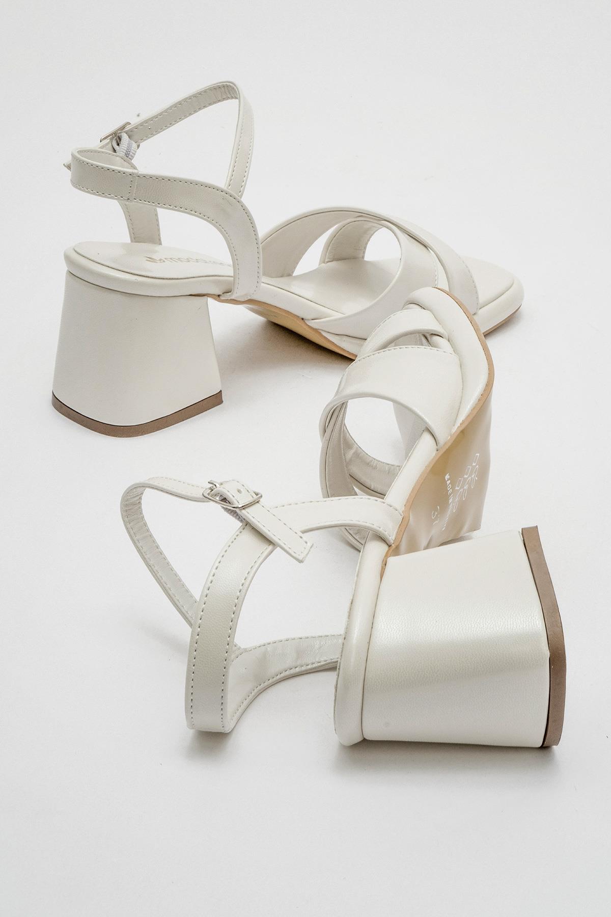 Kadın Topuklu Ayakkabı SEDEF CİLT - Görsel 5