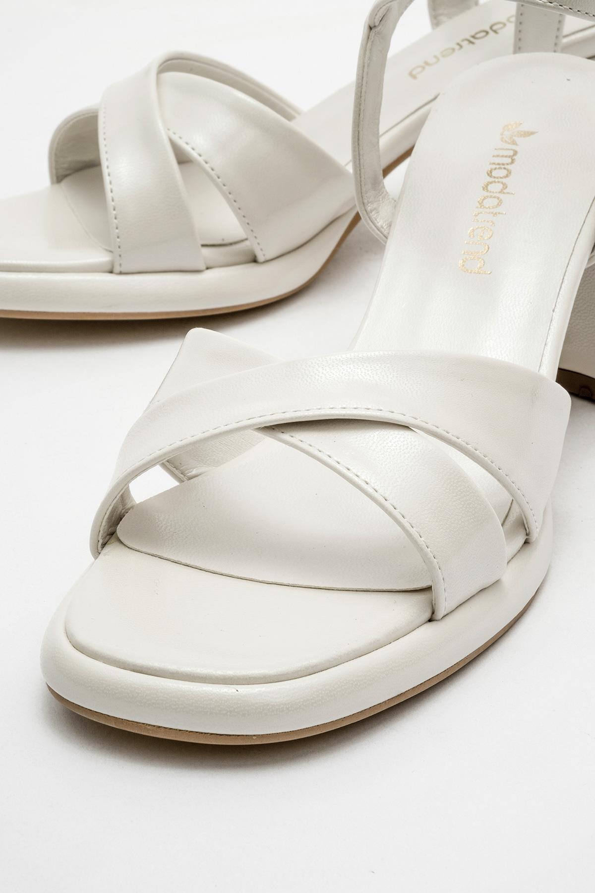 Kadın Topuklu Ayakkabı SEDEF CİLT - Görsel 6