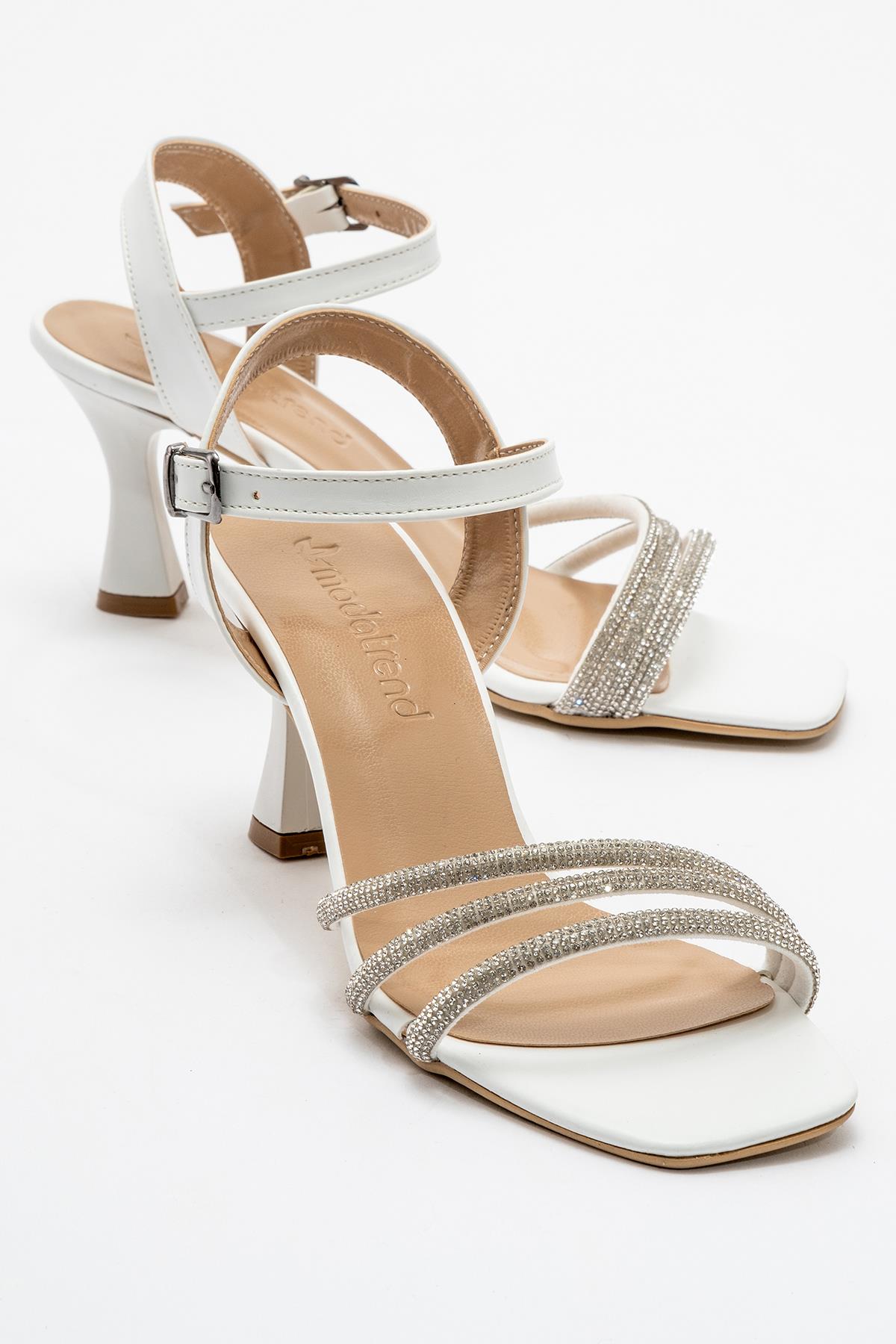 Kadın Küt Burunlu BEYAZ GÜMÜŞ - Görsel 3