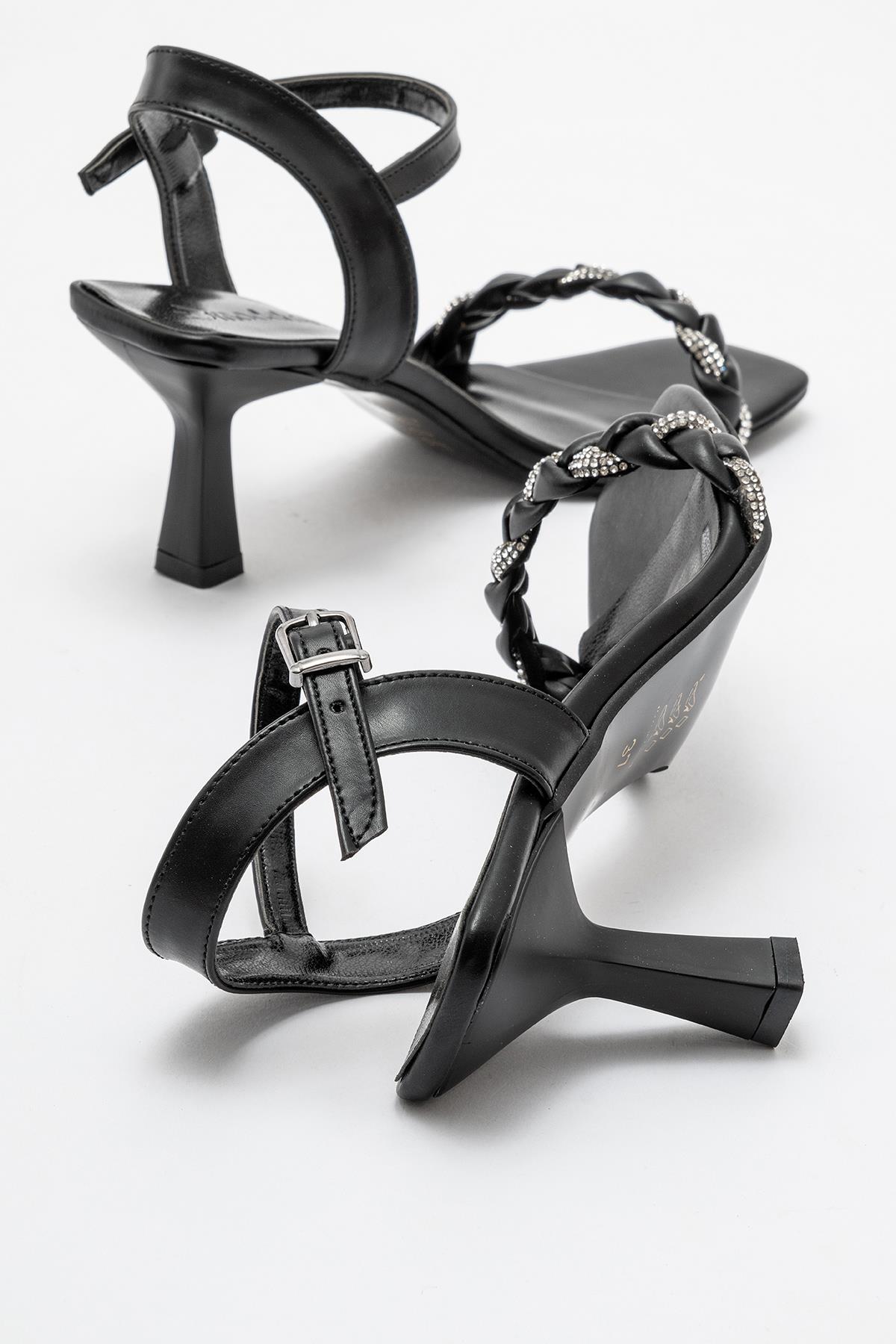 Kadın Küt Burunlu SİYAH CİLT - Görsel 5