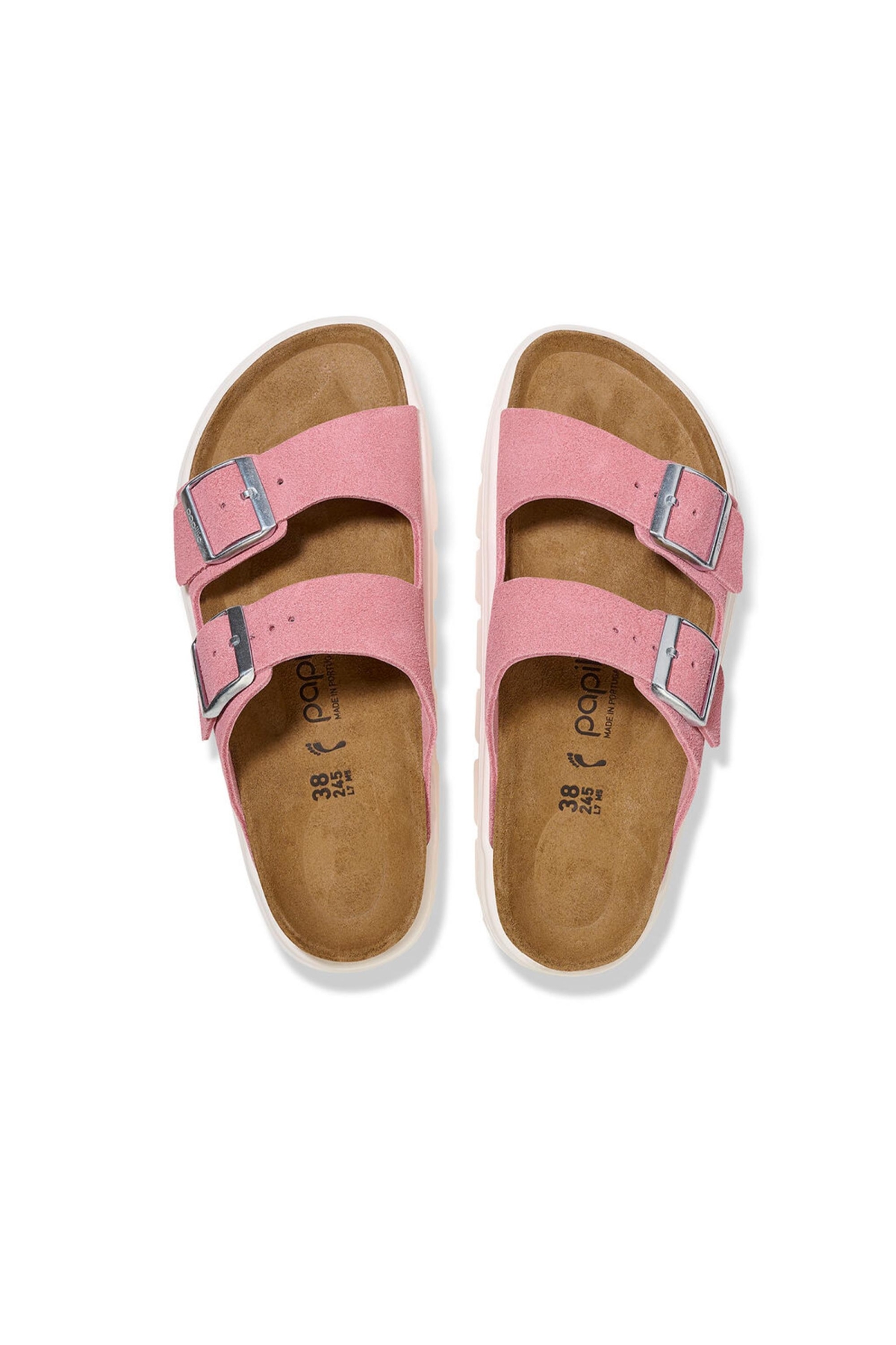 Arizona Chunky Vl Pembe-Beyaz Kadın Terlik - Görsel 4