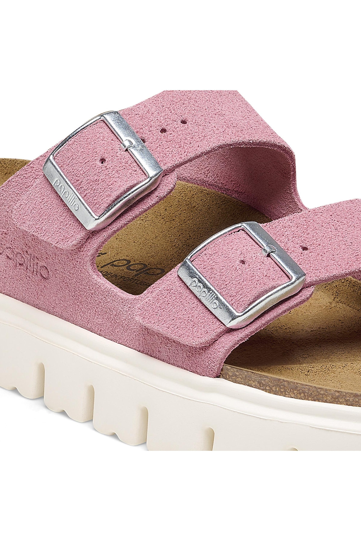 Arizona Chunky Vl Pembe-Beyaz Kadın Terlik - Görsel 5