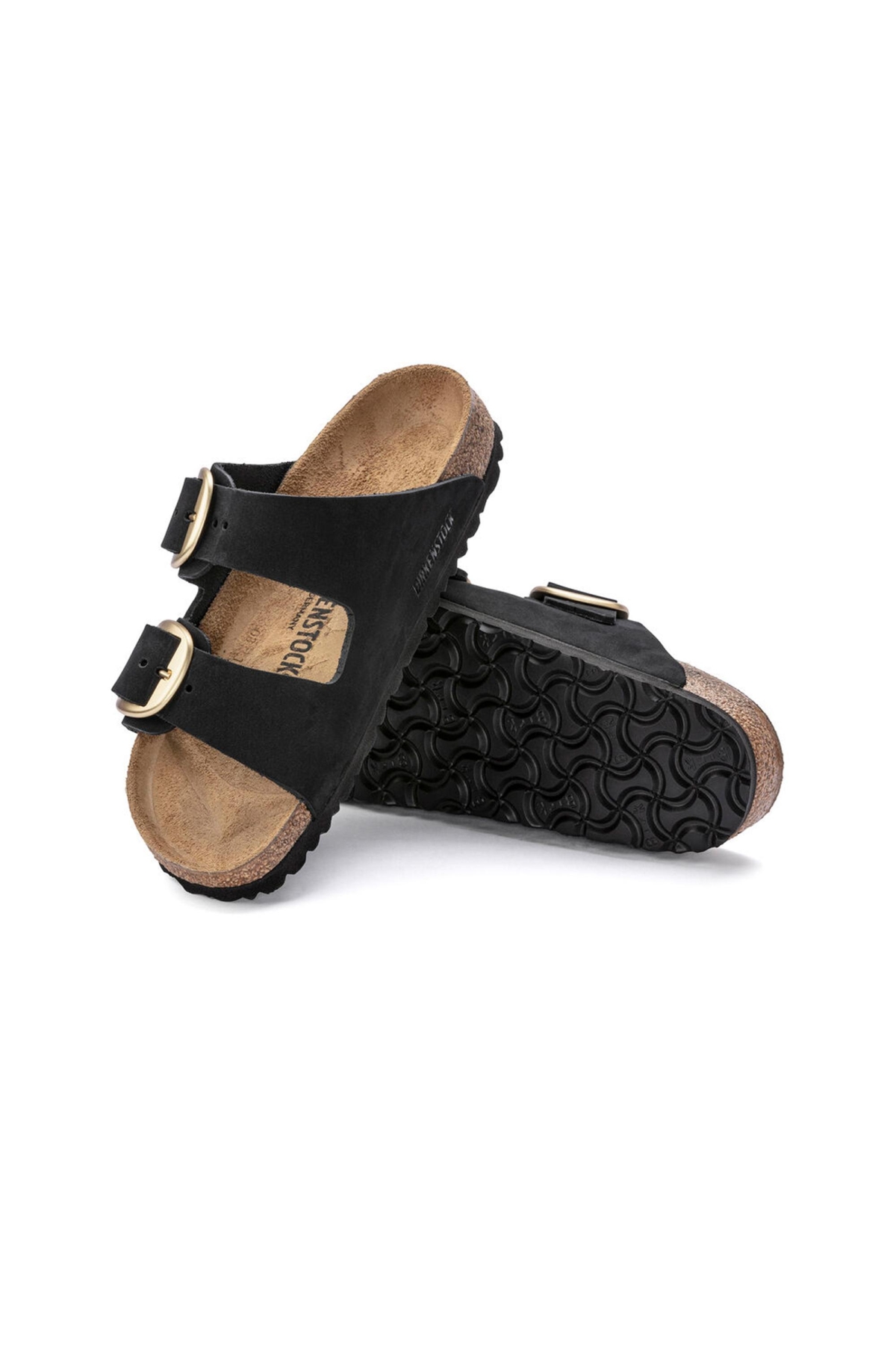 Arizona Big Buckle Nu Siyah Kadın Terlik - Görsel 6