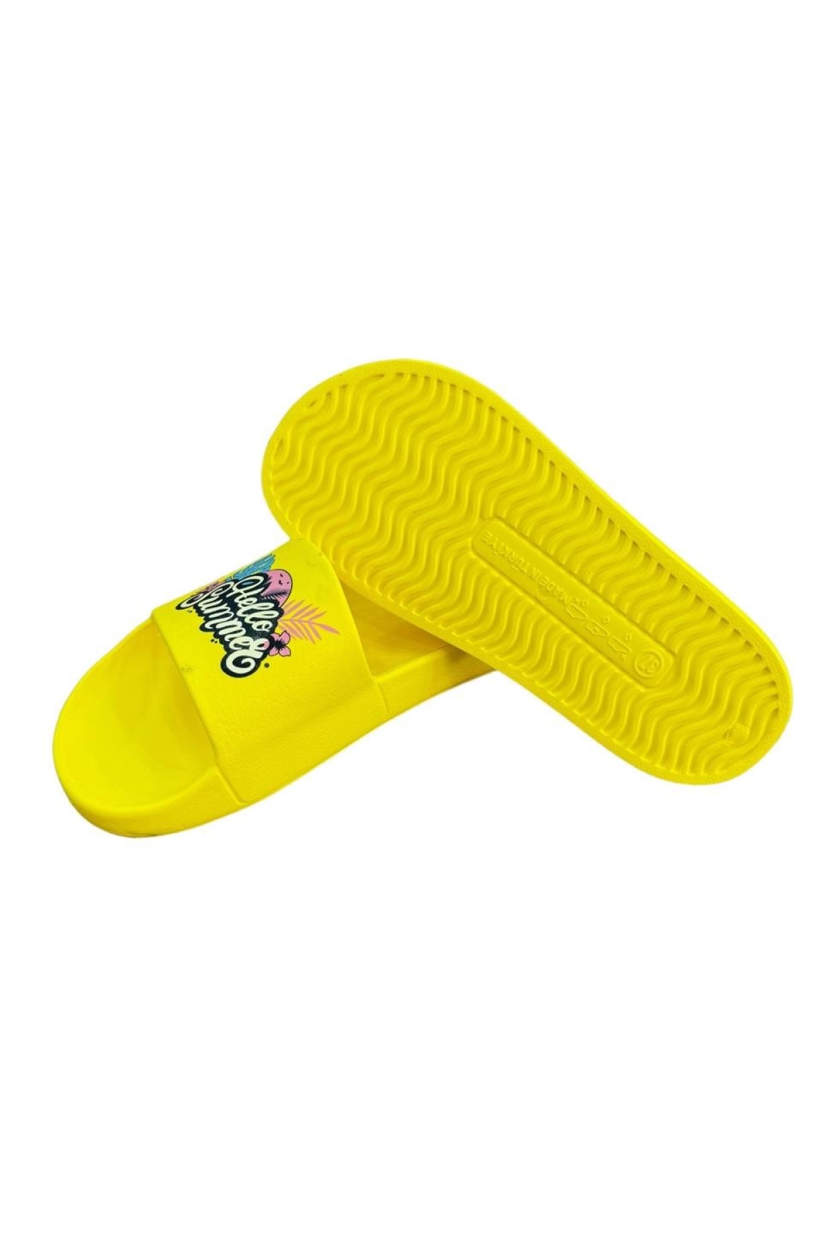 Eva Plaj Havuz Kadın Terlik SARI - Görsel 7