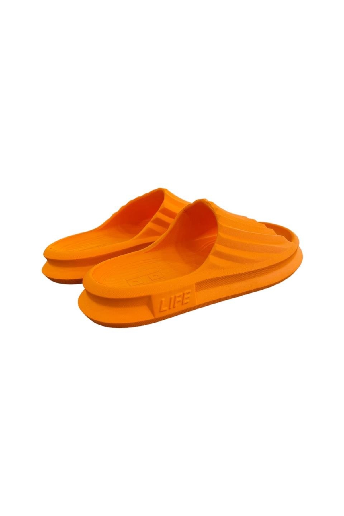 Eva Rahat Plaj Havuz Kadın Terlik TURUNCU - Görsel 5