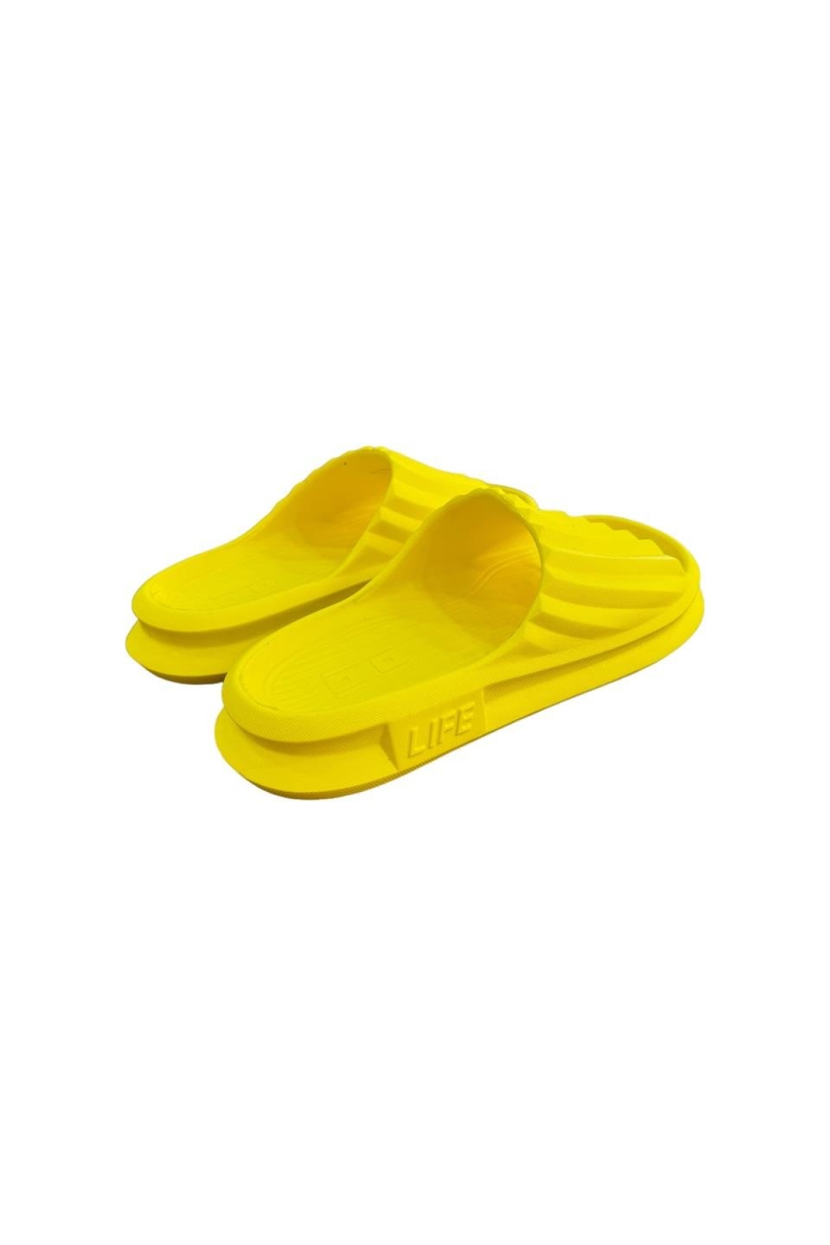Eva Rahat Plaj Havuz Kadın Terlik SARI - Görsel 5