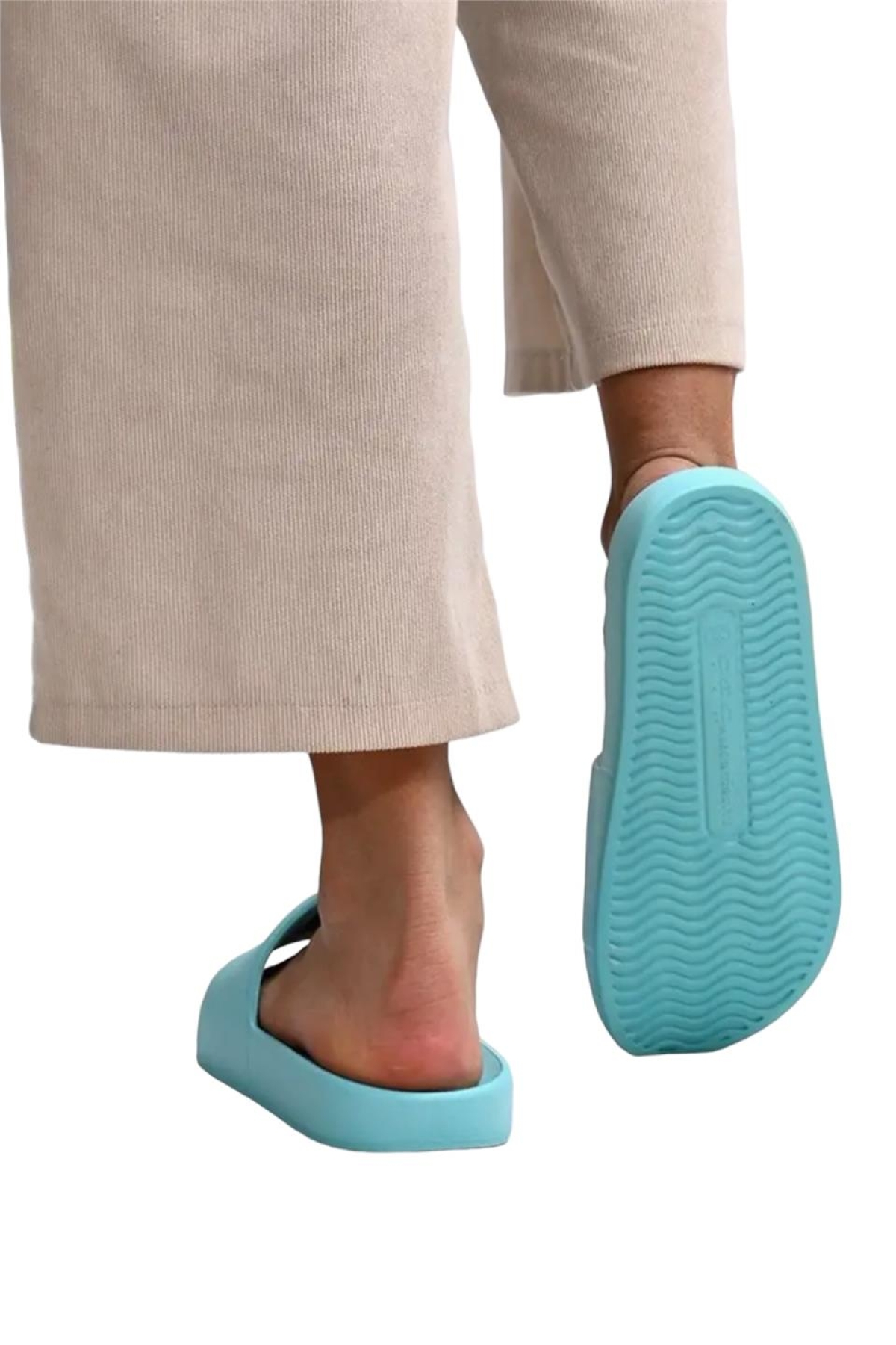 Eva Plaj Havuz Kadın Terlik TURKUAZ - Görsel 5