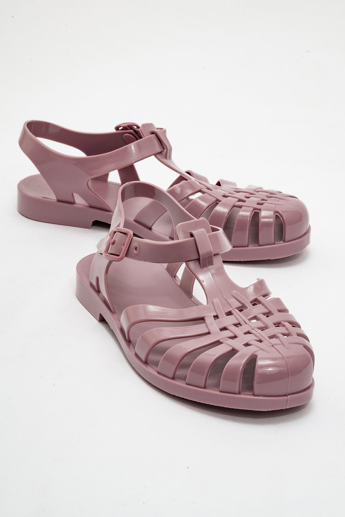 Kadın Plaj Sandalet GÜL KURUSU - Görsel 3