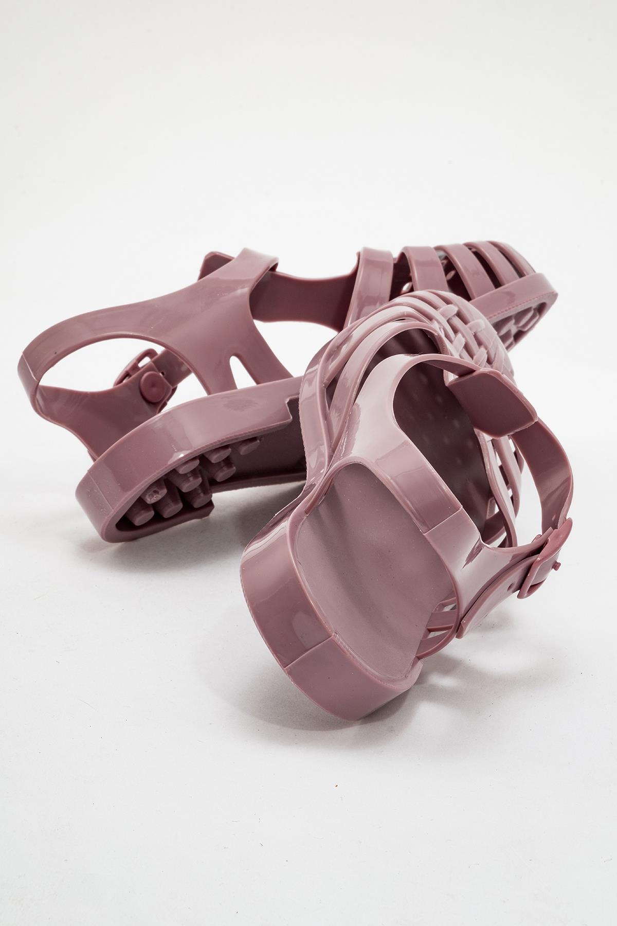 Kadın Plaj Sandalet GÜL KURUSU - Görsel 5