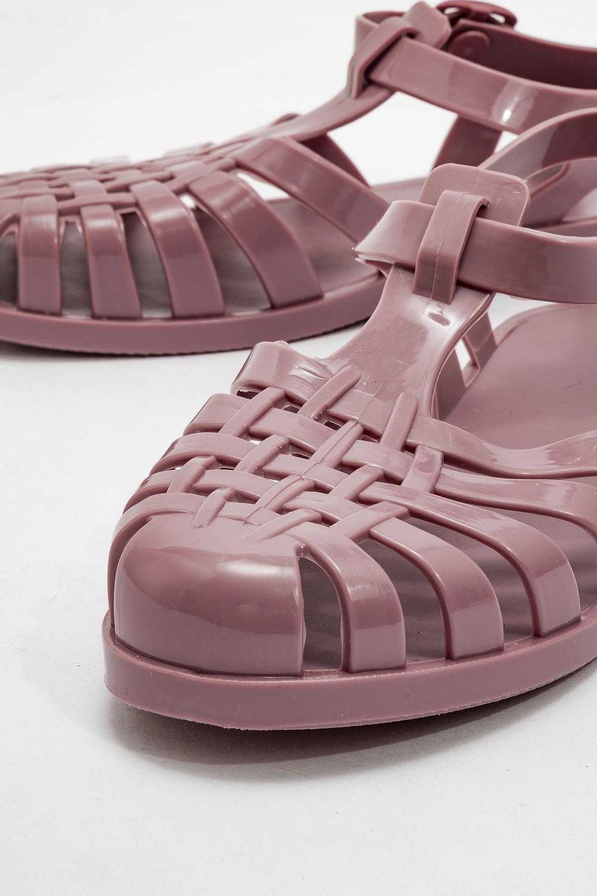 Kadın Plaj Sandalet GÜL KURUSU - Görsel 6