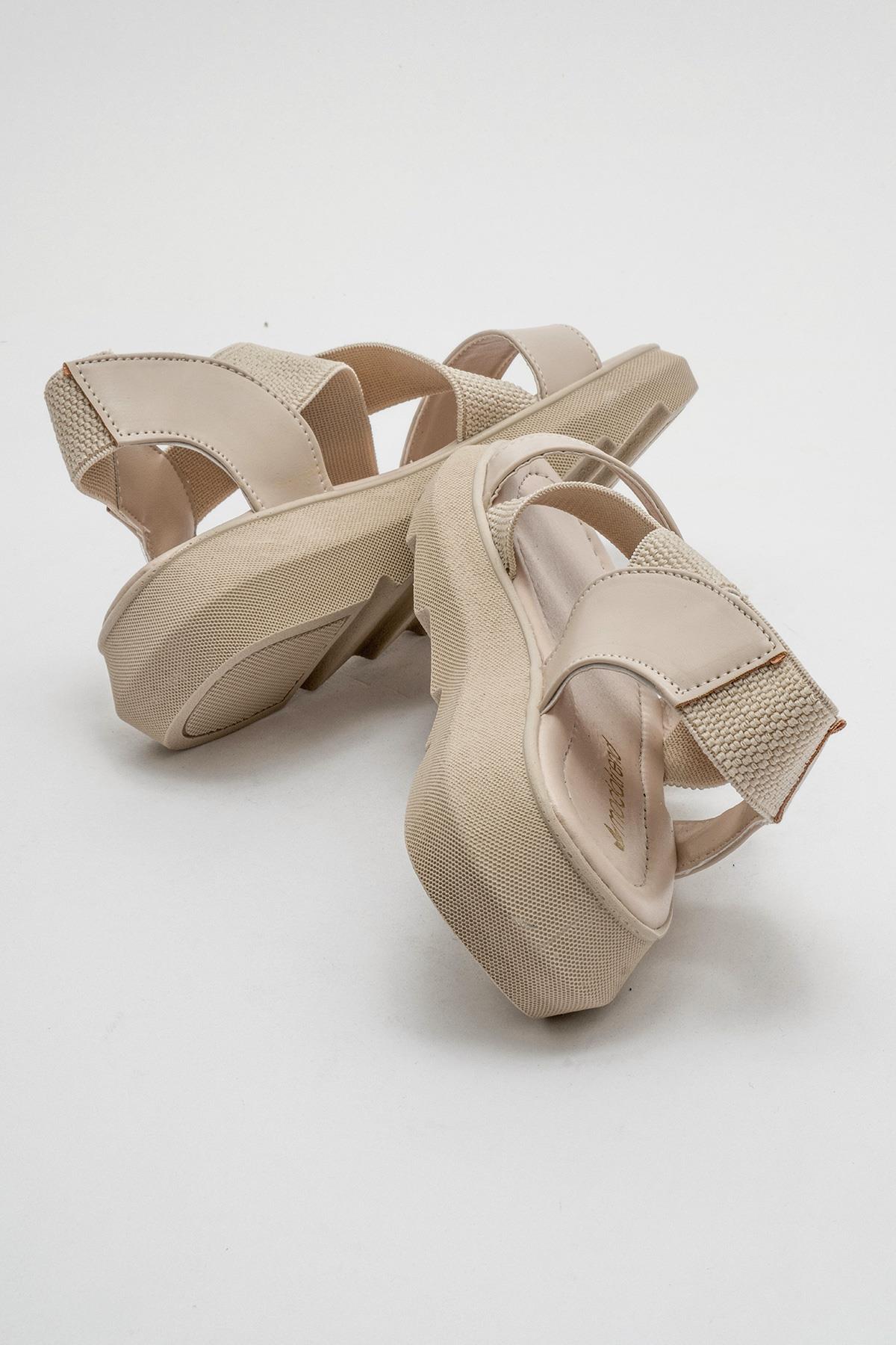 Kadın Günlük Ayakkabı BEJ - Görsel 5