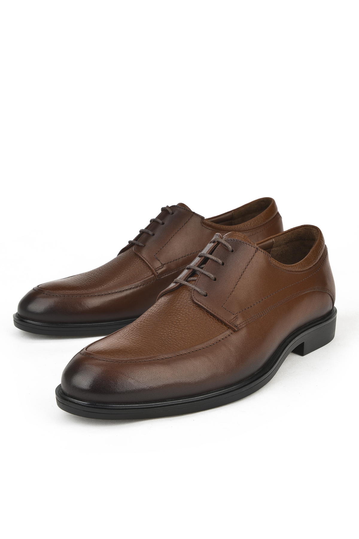 Erkek Hakiki Deri Ayakkabı 143745Z0938 Kahve - Görsel 6