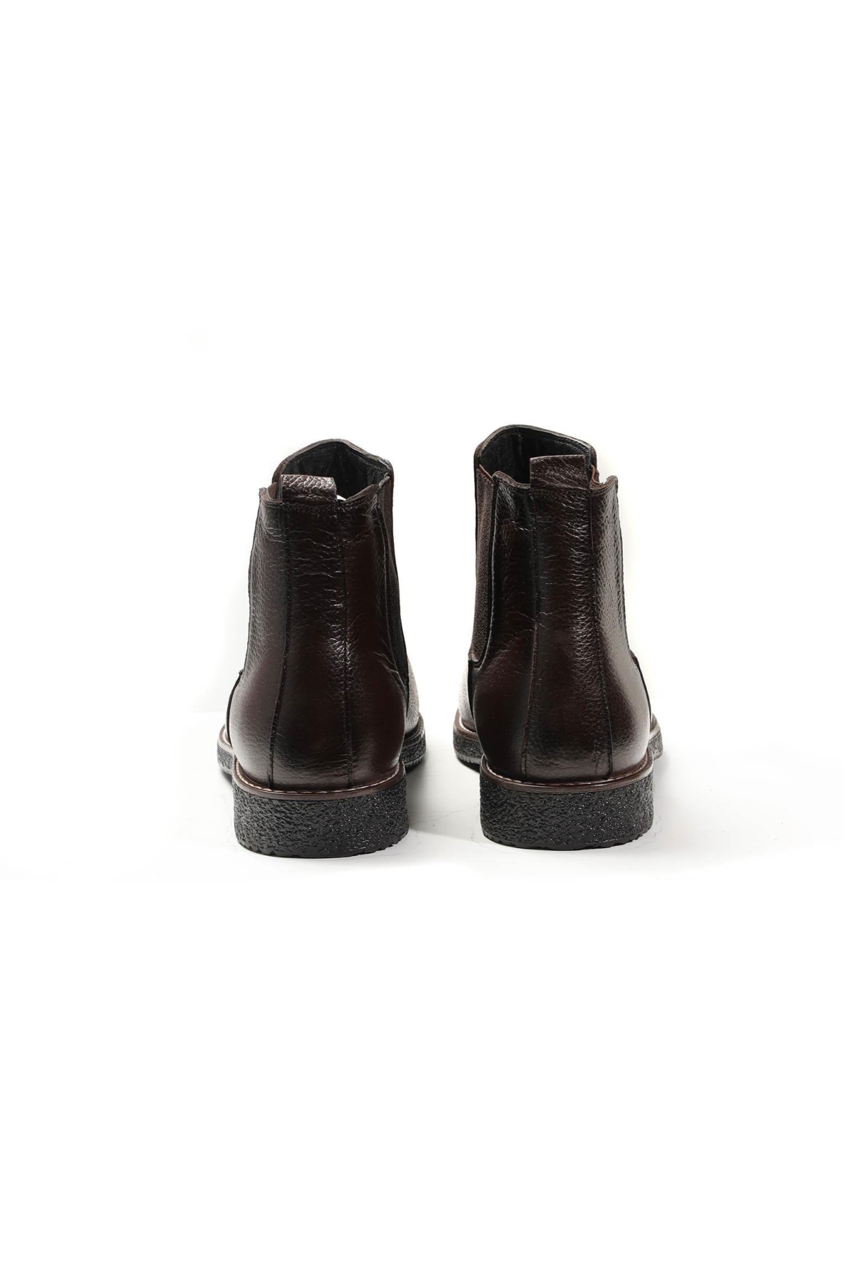 Kahverengi Erkek Deri Düz Bot - 94476 - Görsel 5