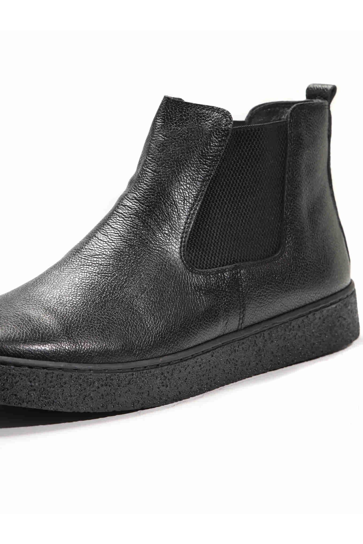 Siyah Erkek Düz Casual Ayakkabı - 81720 - Görsel 4