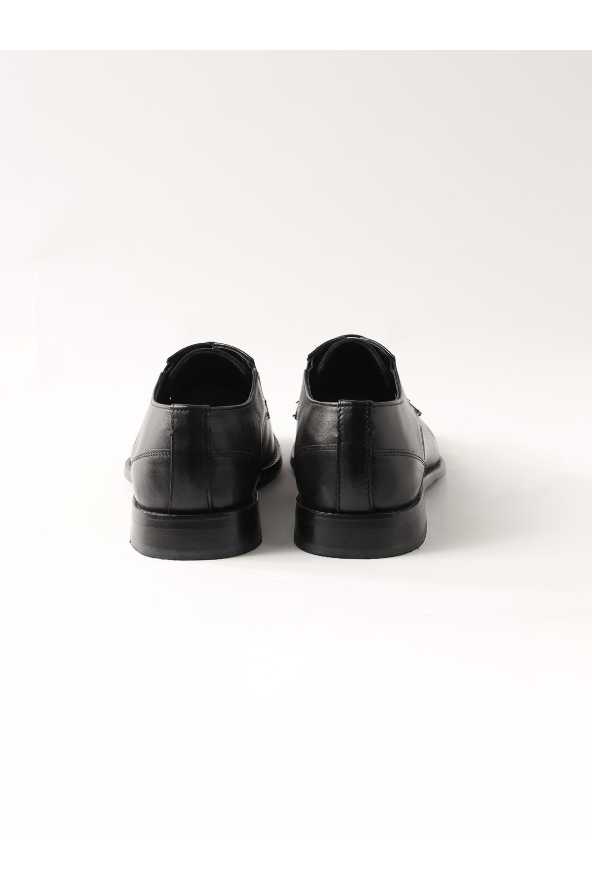 Siyah Erkek Deri Klasik Ayakkabı - 103054 - Görsel 5