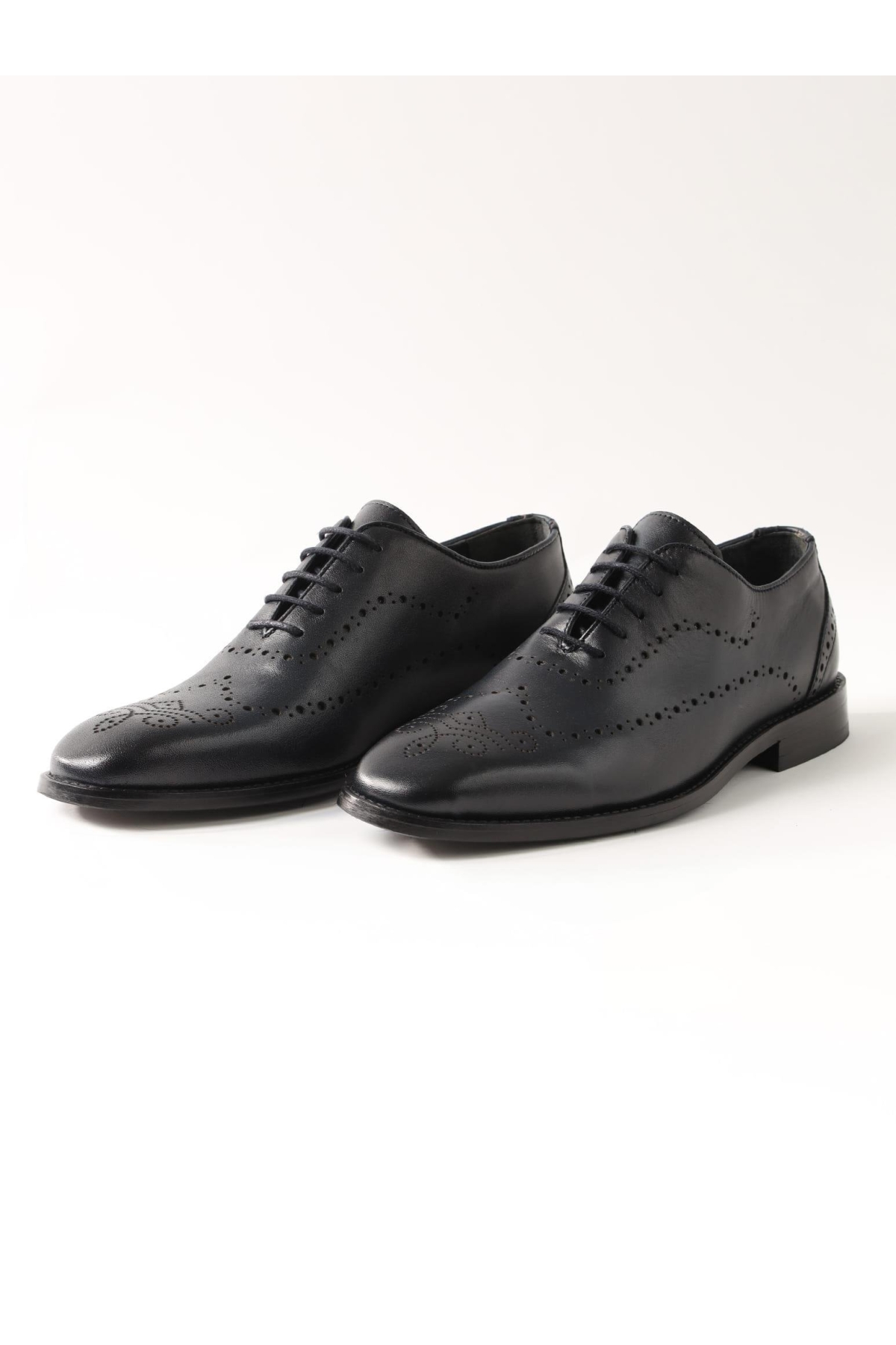 Lacivert Erkek Deri Klasik Ayakkabı - 103009 - Görsel 3