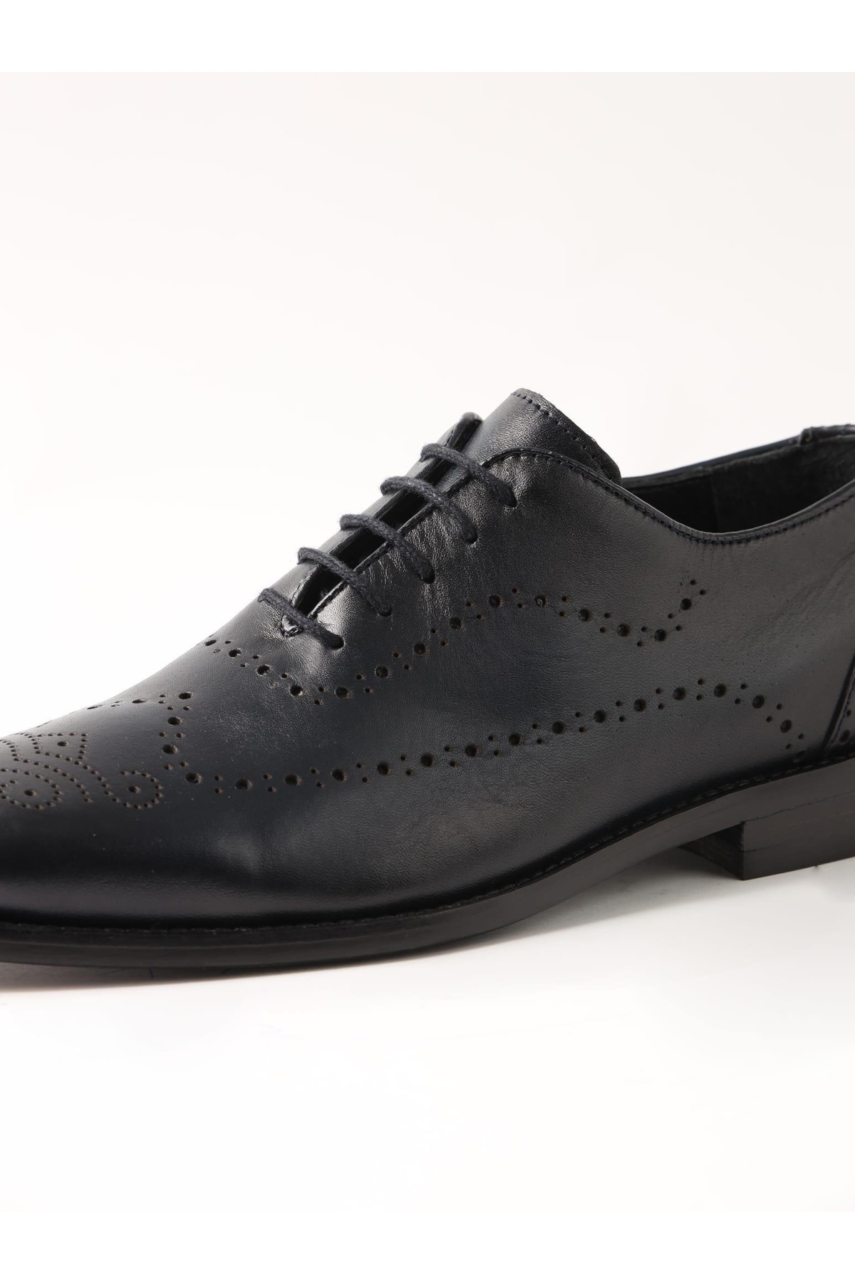 Lacivert Erkek Deri Klasik Ayakkabı - 103009 - Görsel 4