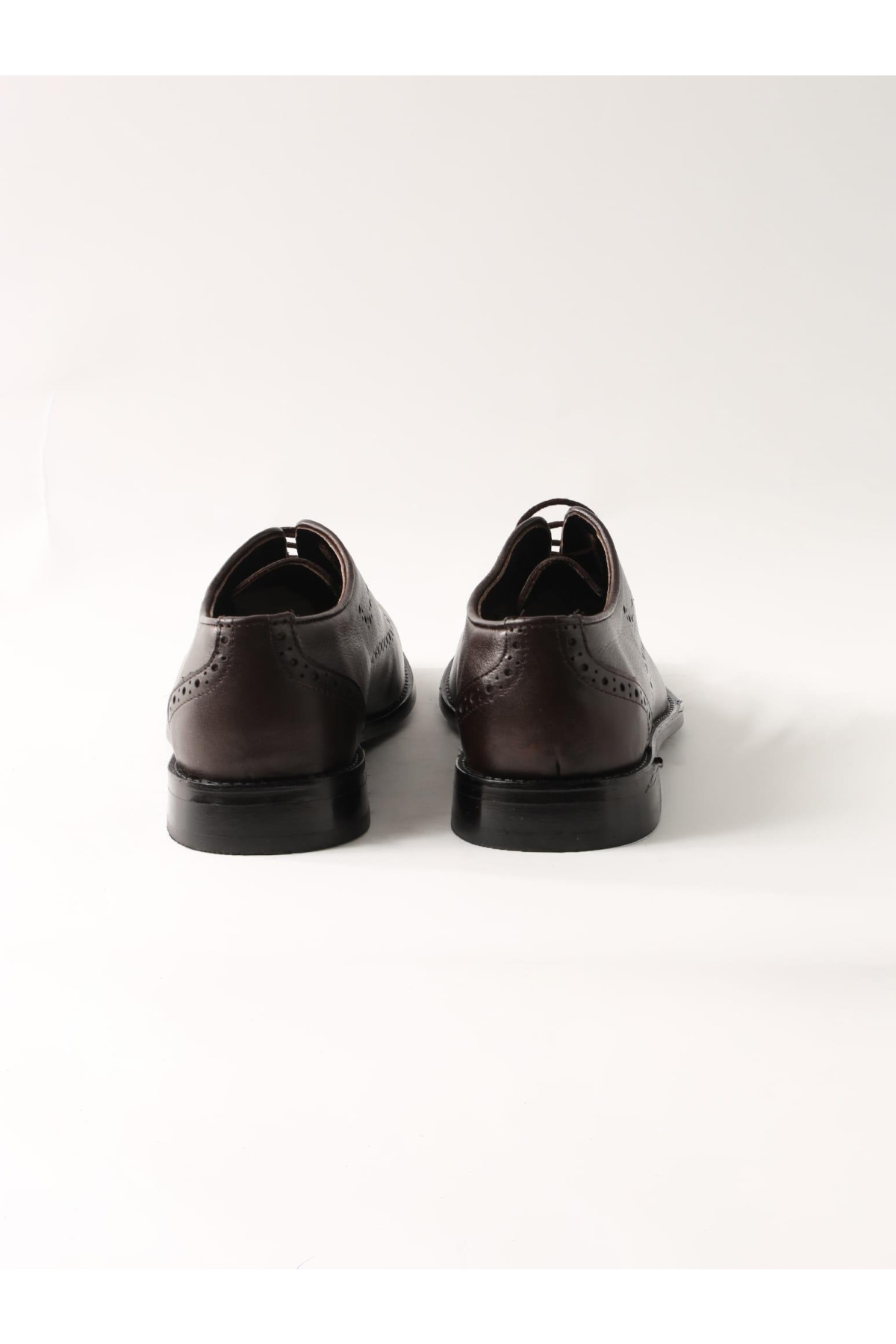 Kahverengi Erkek Deri Klasik Ayakkabı - 103014 - Görsel 5