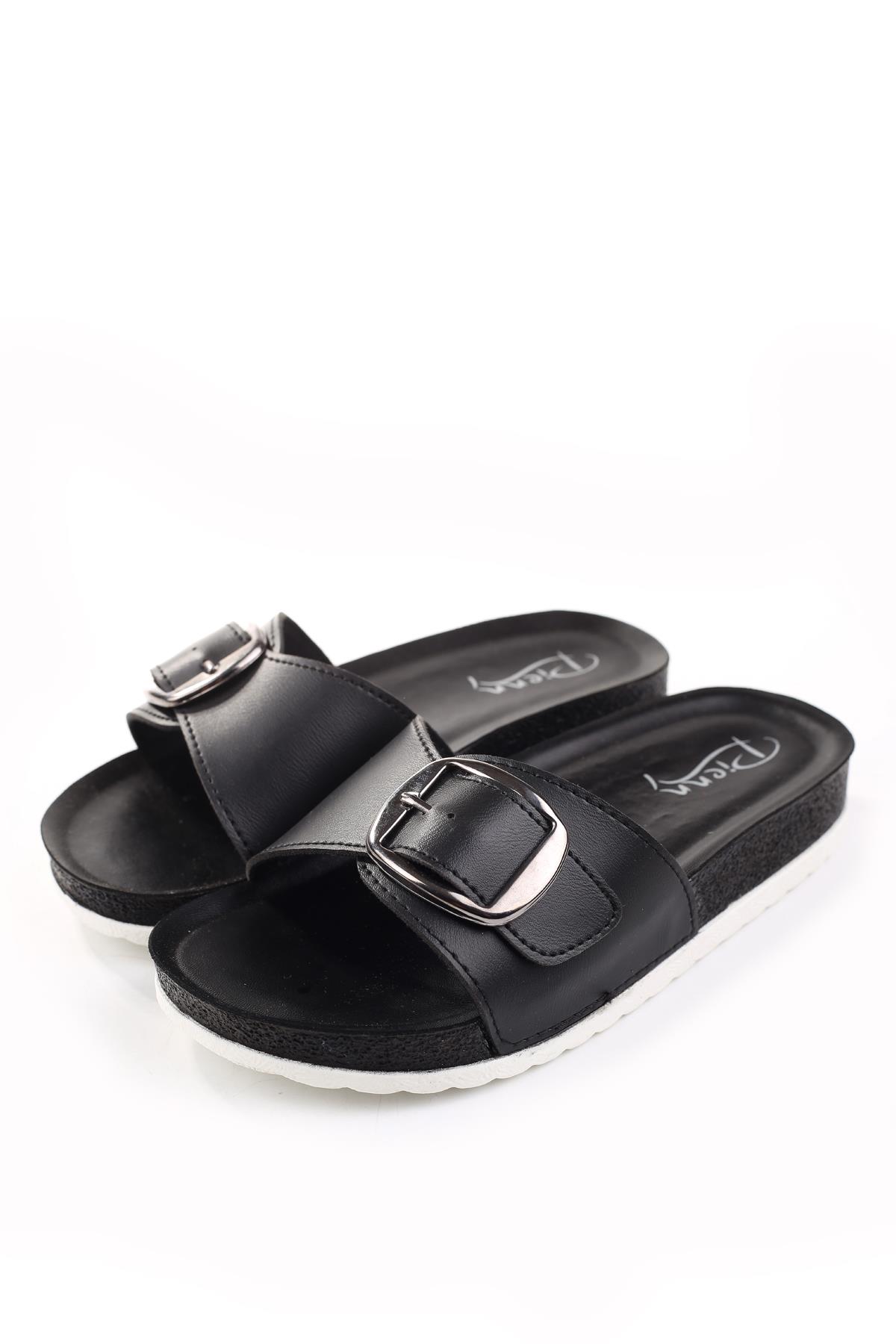 20044 Anatomik Tokalı Günlük Kadın Terlik - Görsel 3