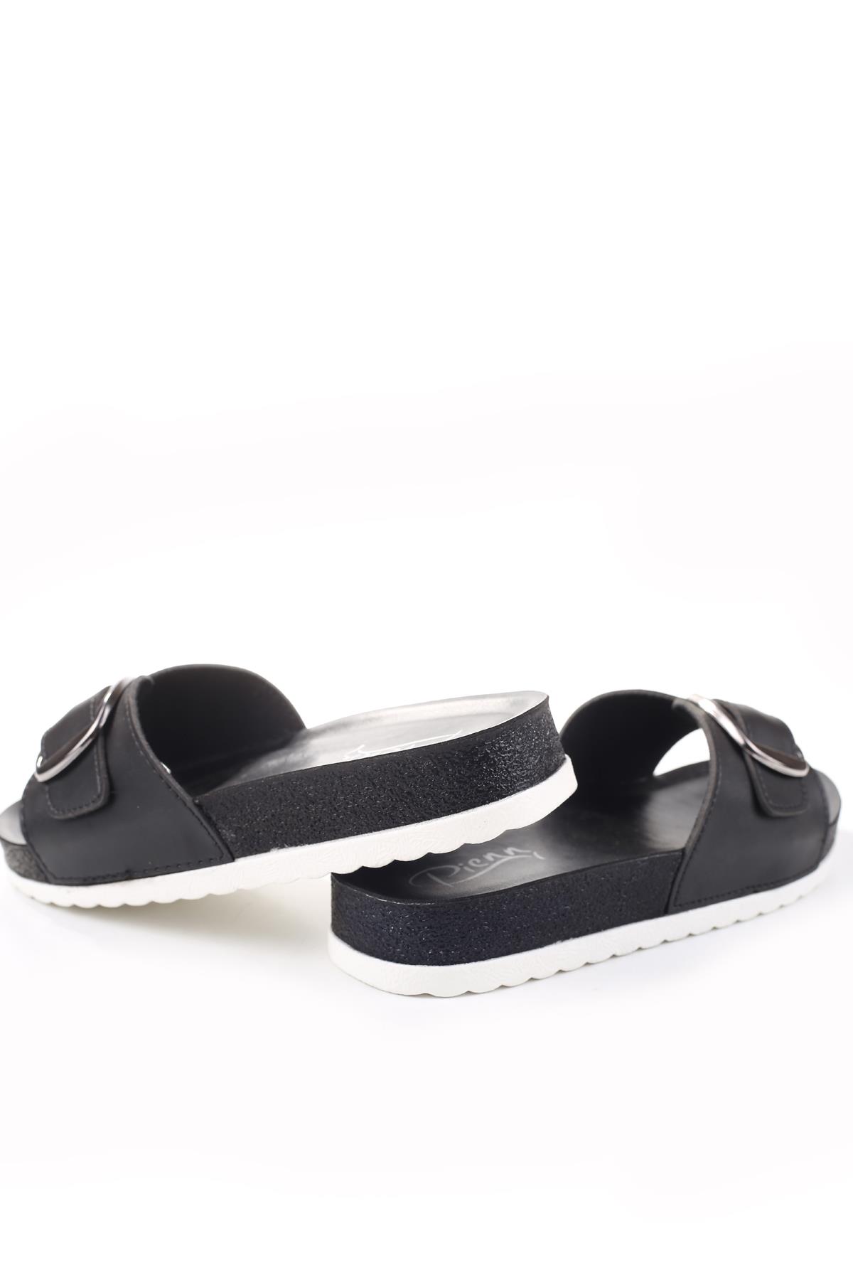 20044 Anatomik Tokalı Günlük Kadın Terlik - Görsel 5