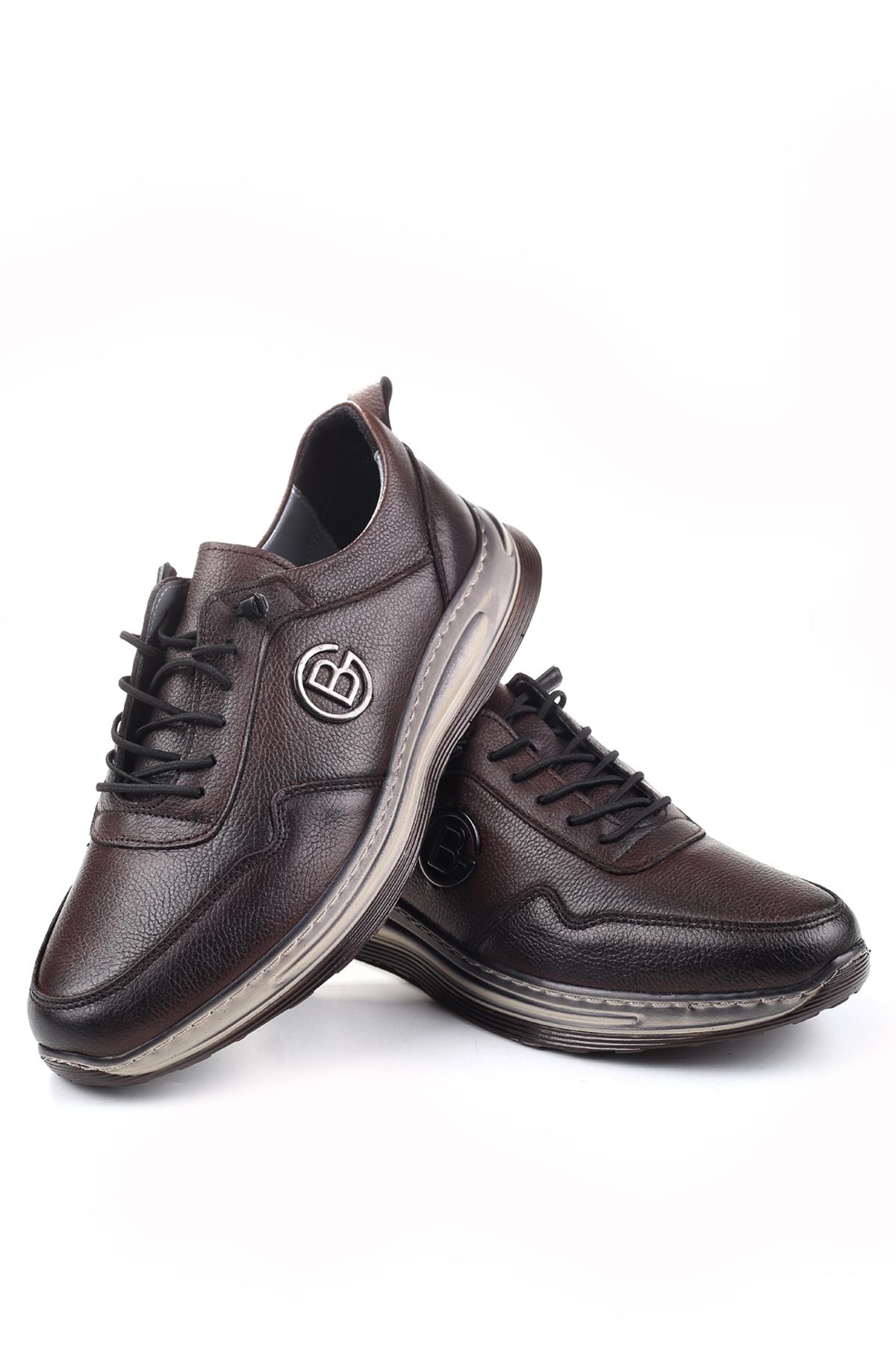 Tardelli 573 Hakiki Deri Rahat Taban Günlük Erkek Ayakkabı - Görsel 4