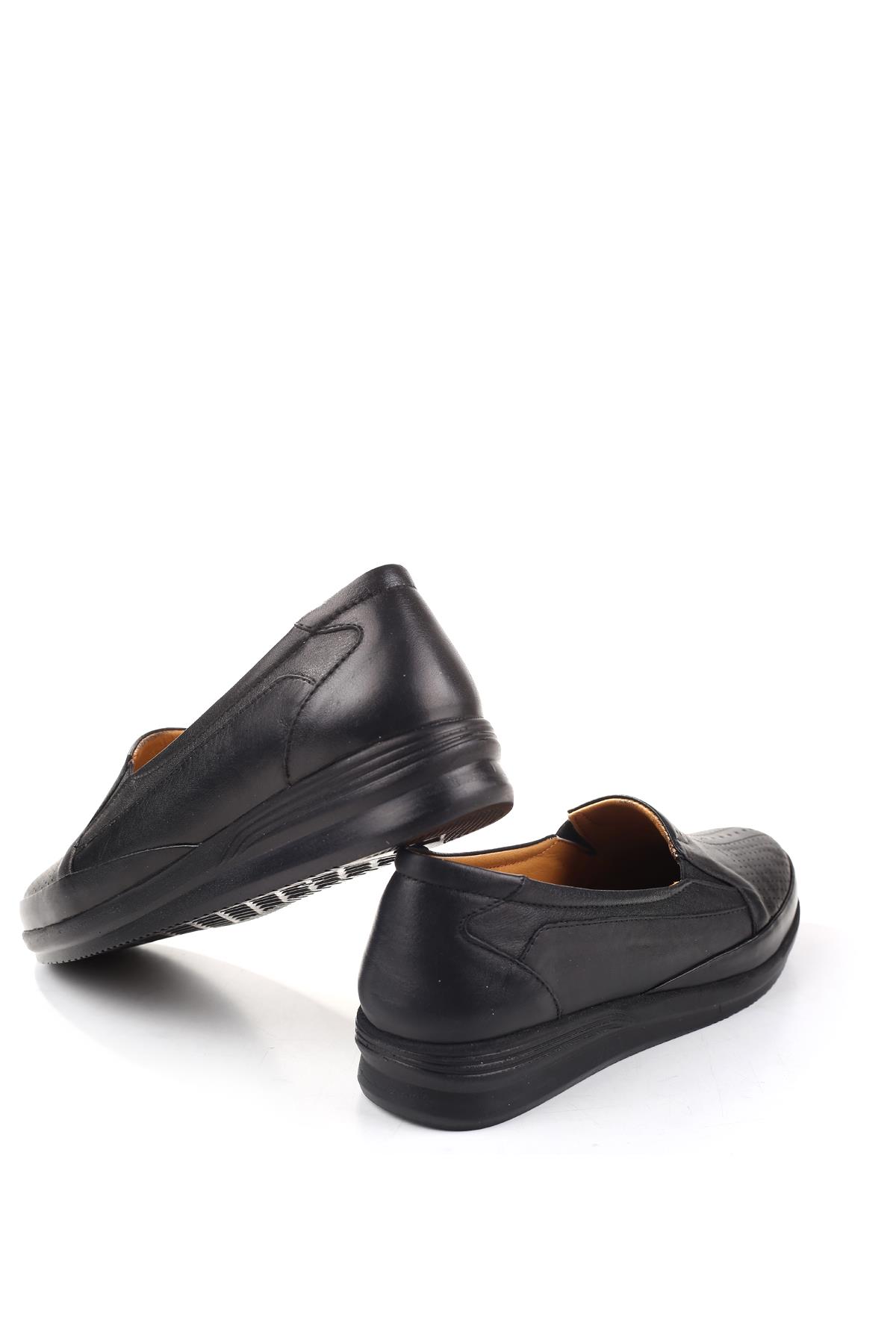 3771 Kadın Ortopedik Taban Deri Ayakkabı - Görsel 5