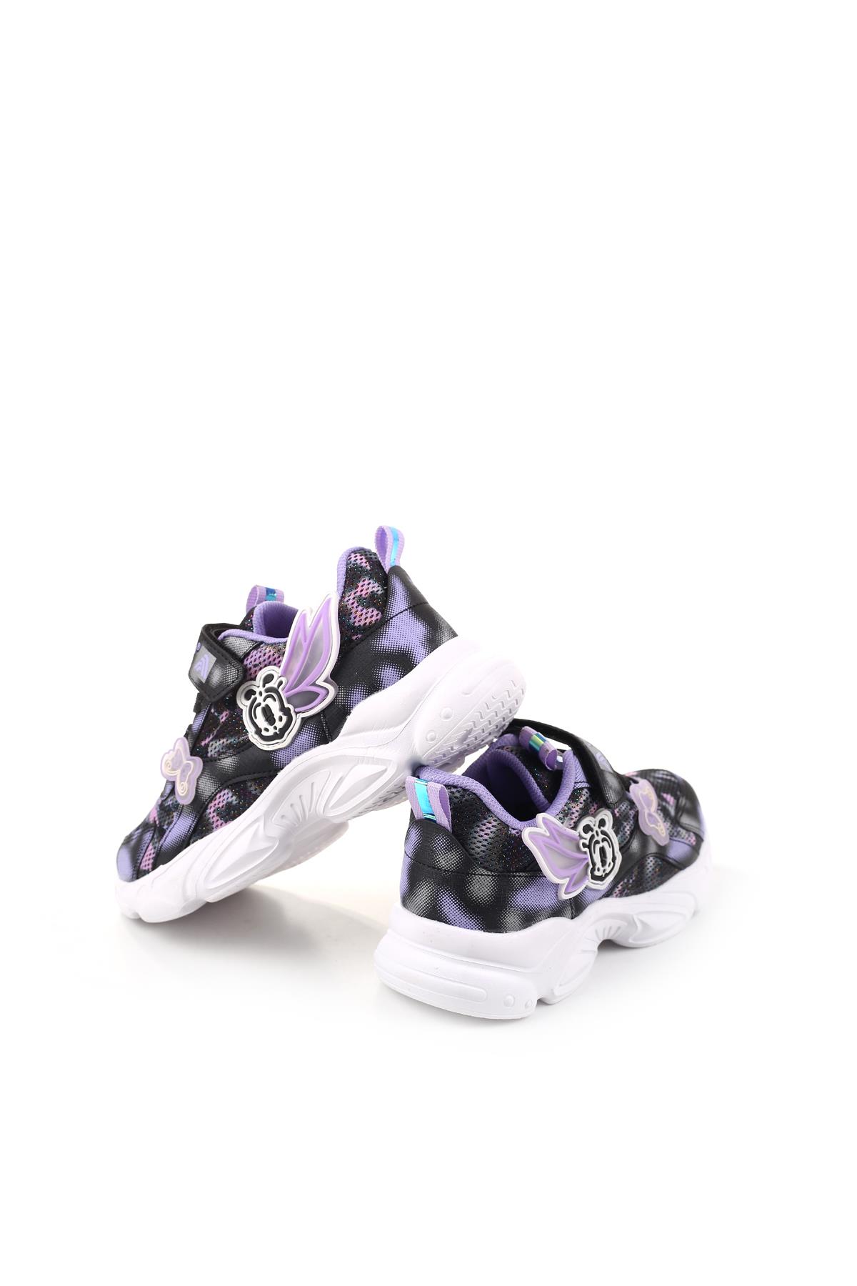 034 Rahat Hafif Taban Kız Çocuk Spor Ayakkabı - Görsel 6