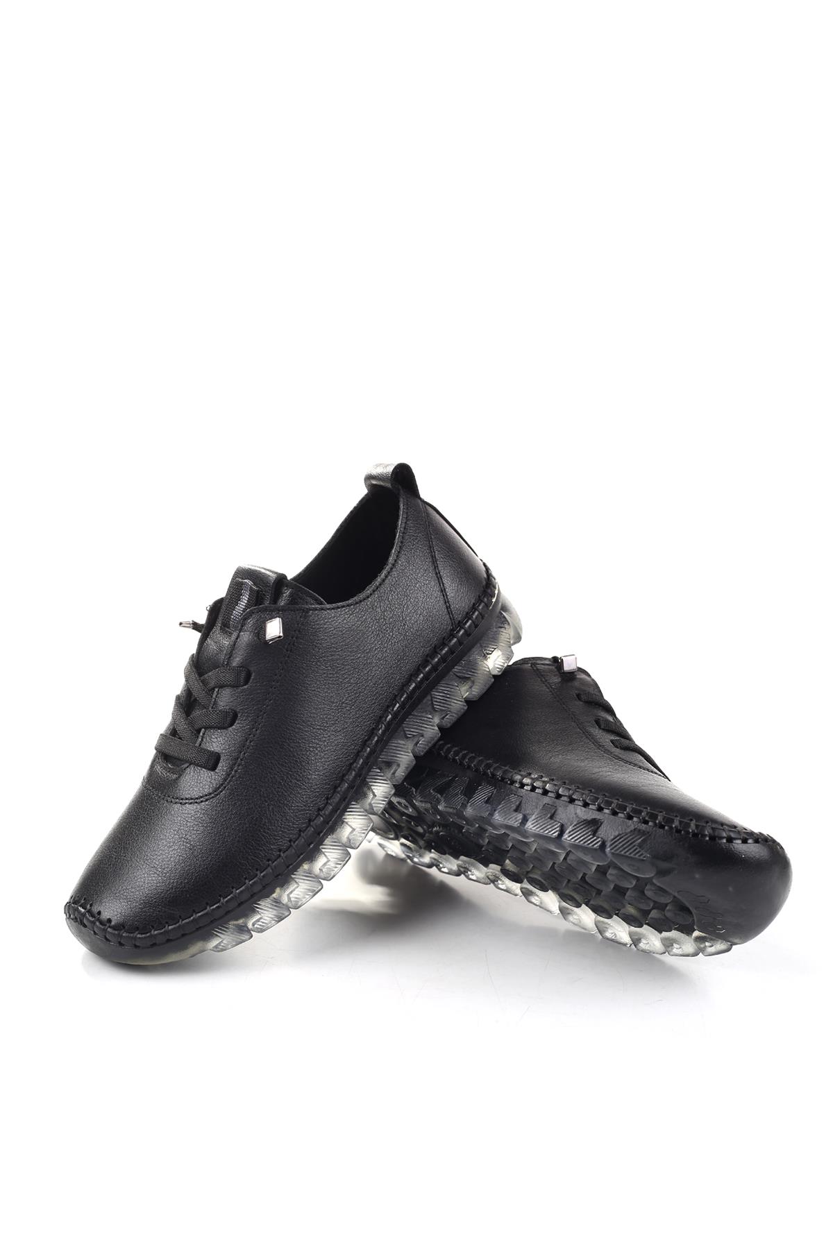 9050 Kadın Günlük Hakiki Deri Ortopedik Ayakkabı - Görsel 4