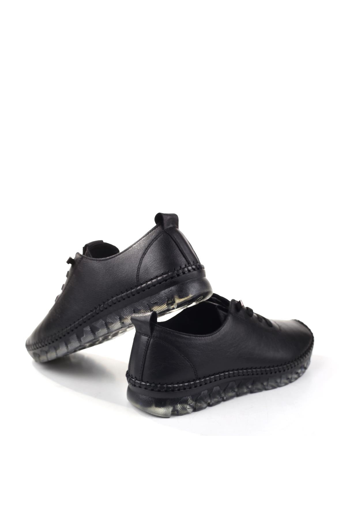 9050 Kadın Günlük Hakiki Deri Ortopedik Ayakkabı - Görsel 6