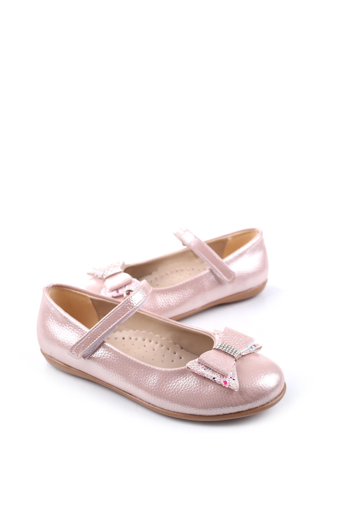 3893 Ortopedik Taban Kız Bebek Babet Ayakkabı - Görsel 3