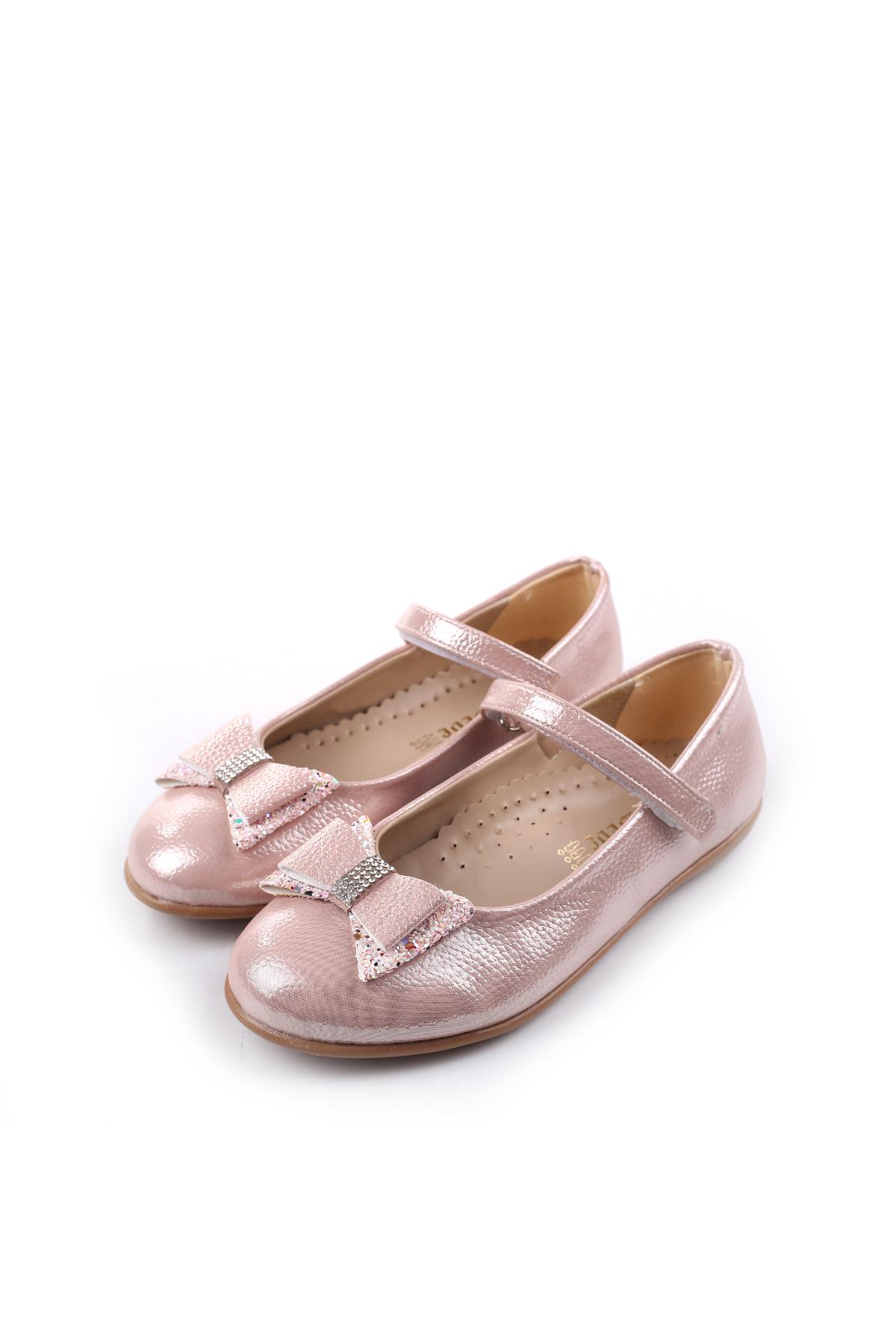 3893 Ortopedik Taban Kız Bebek Babet Ayakkabı - Görsel 4