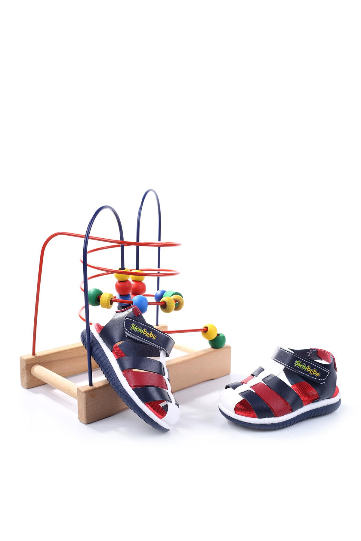 Şirin Bebe 2094 Ortopedik Taban Erkek Çocuk Sandalet - Görsel 3