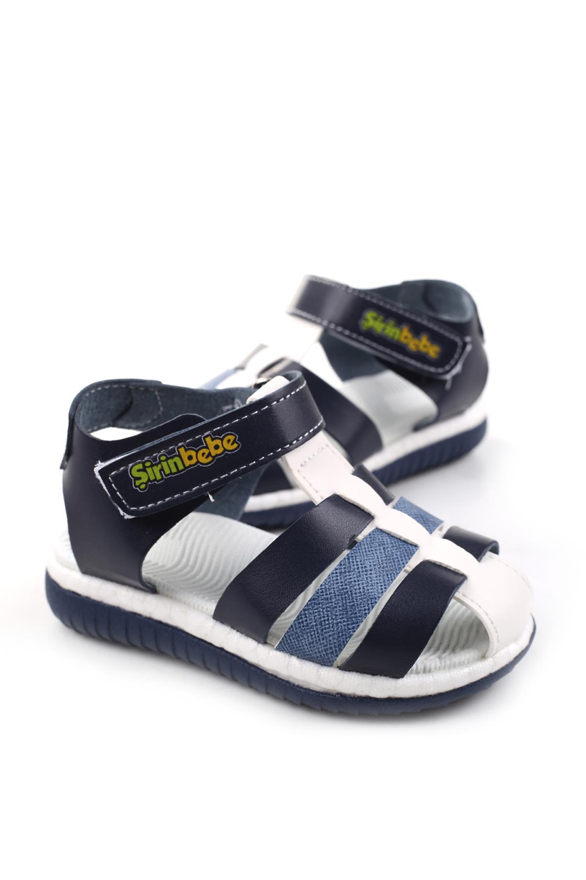 Şirin Bebe 2094 Ortopedik Taban Erkek Çocuk Sandalet - Görsel 2