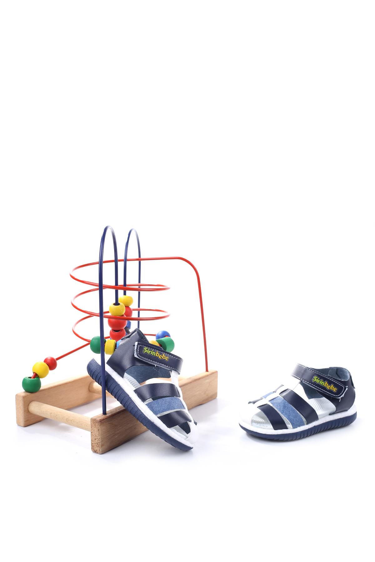 Şirin Bebe 2094 Ortopedik Taban Erkek Çocuk Sandalet - Görsel 3