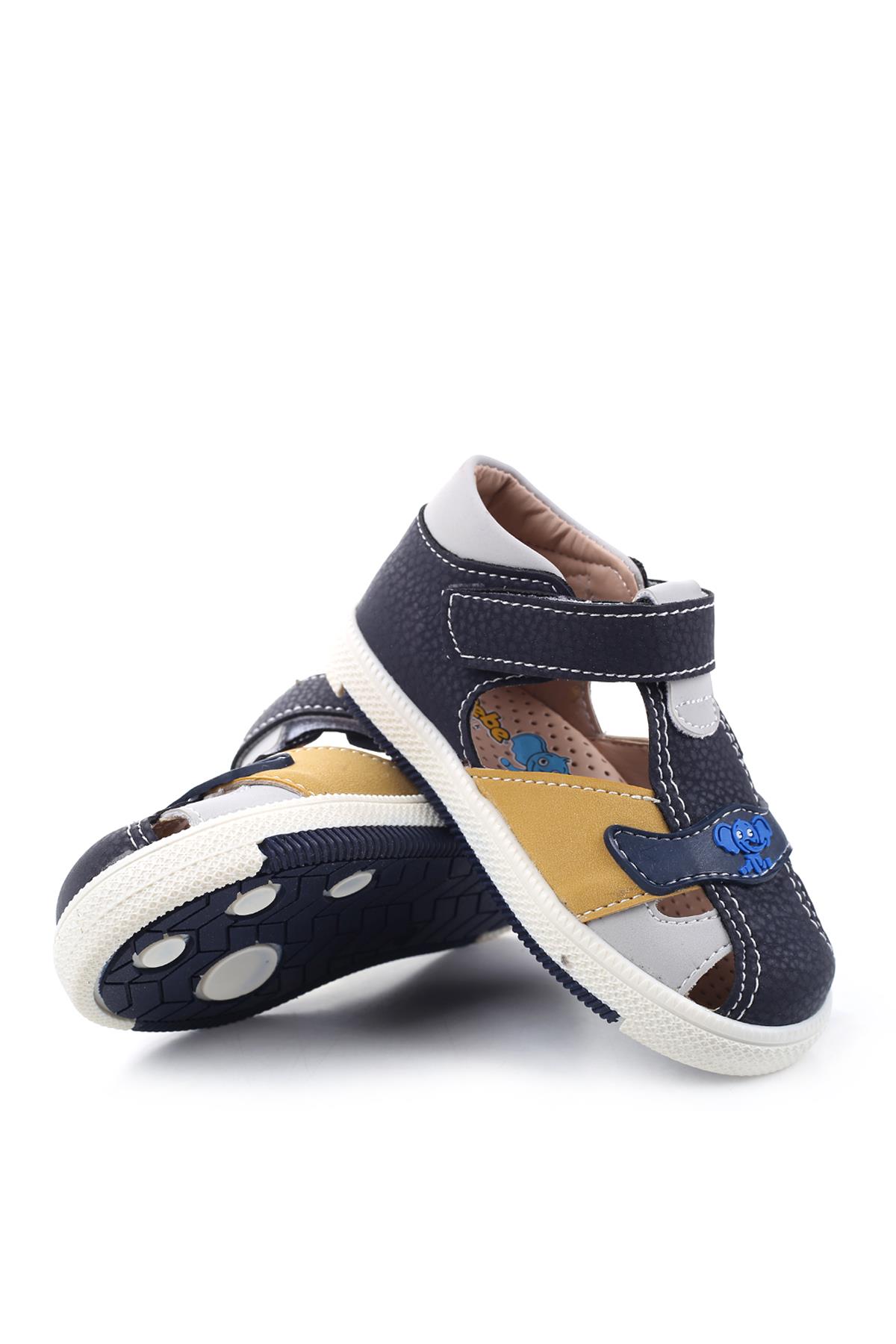 Şirin Bebe 3811 Ortopedik Taban Erkek Çocuk Yazlık Ayakkabı Sandalet - Görsel 6