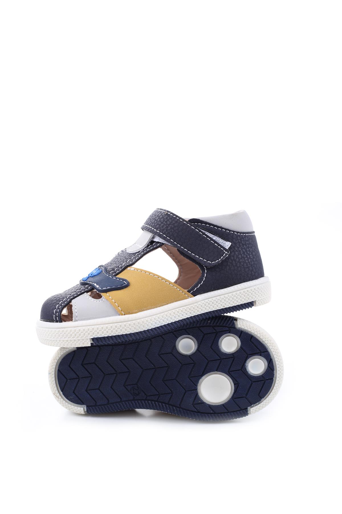 Şirin Bebe 3811 Ortopedik Taban Erkek Çocuk Yazlık Ayakkabı Sandalet - Görsel 8