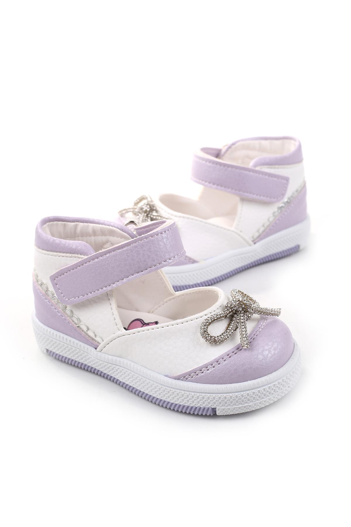 Şirin Bebe 3814 Ortopedik Taban Kız Çocuk Yazlık Ayakkabı Sandalet - Görsel 2