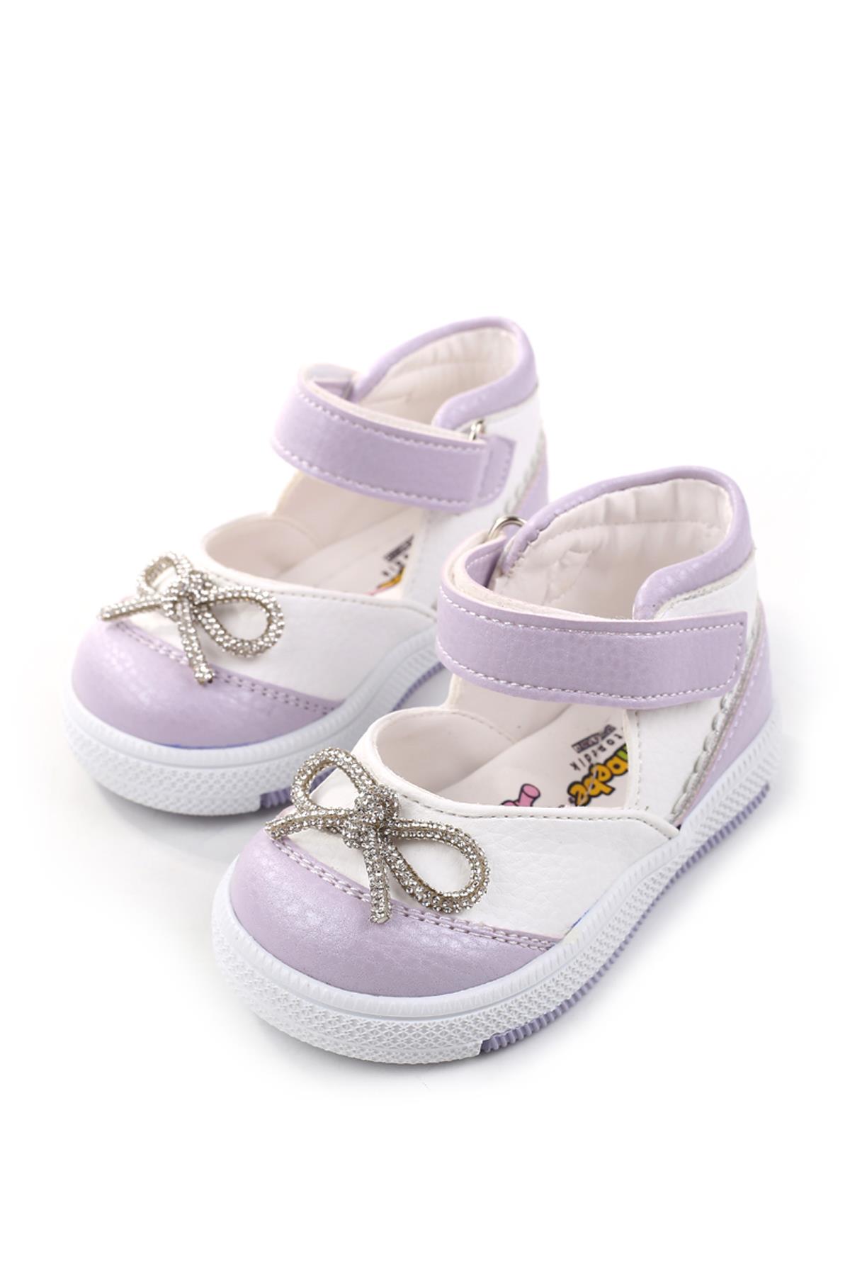 Şirin Bebe 3814 Ortopedik Taban Kız Çocuk Yazlık Ayakkabı Sandalet - Görsel 4