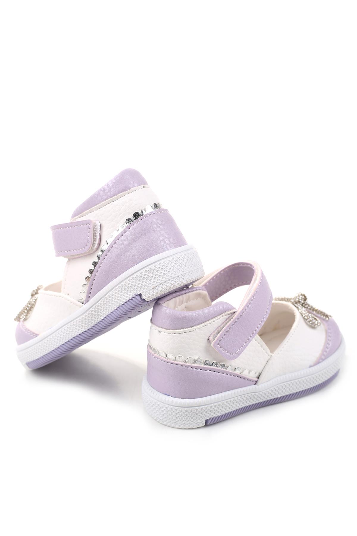 Şirin Bebe 3814 Ortopedik Taban Kız Çocuk Yazlık Ayakkabı Sandalet - Görsel 7
