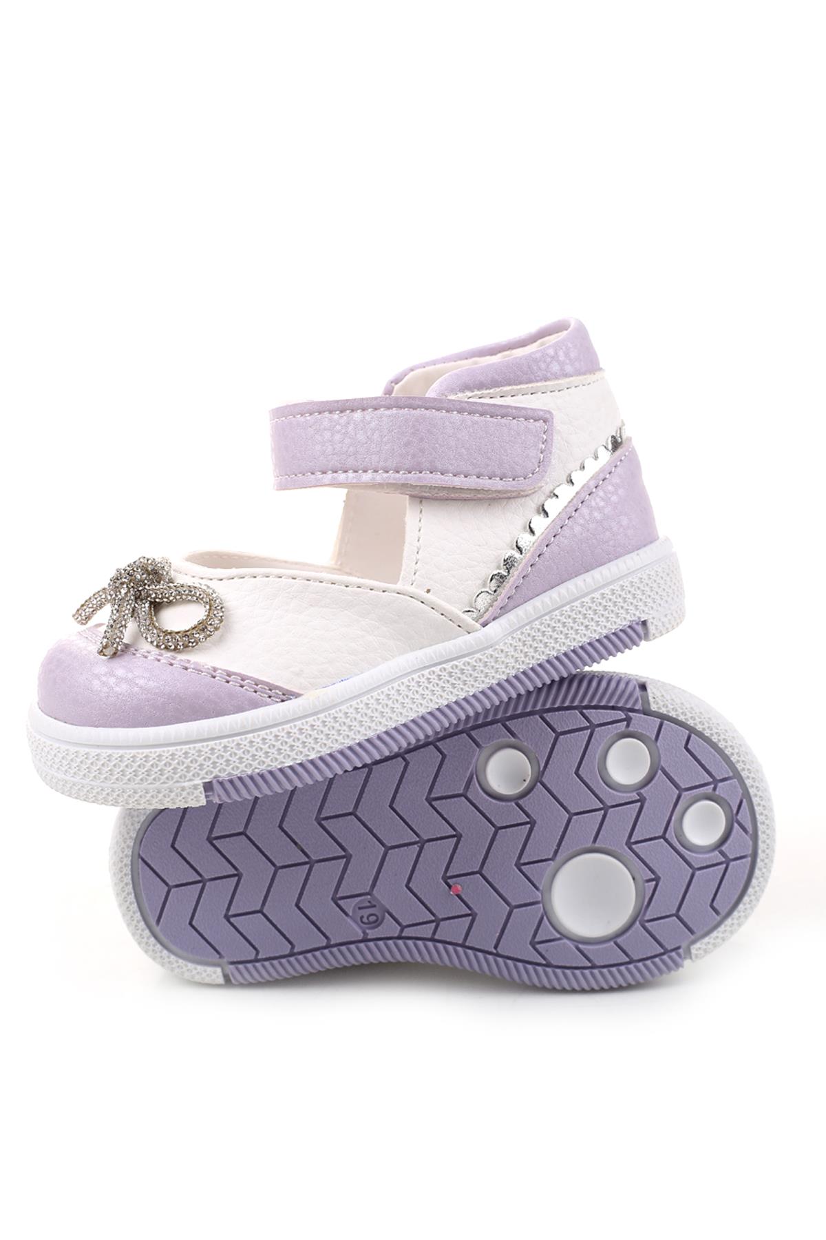 Şirin Bebe 3814 Ortopedik Taban Kız Çocuk Yazlık Ayakkabı Sandalet - Görsel 8