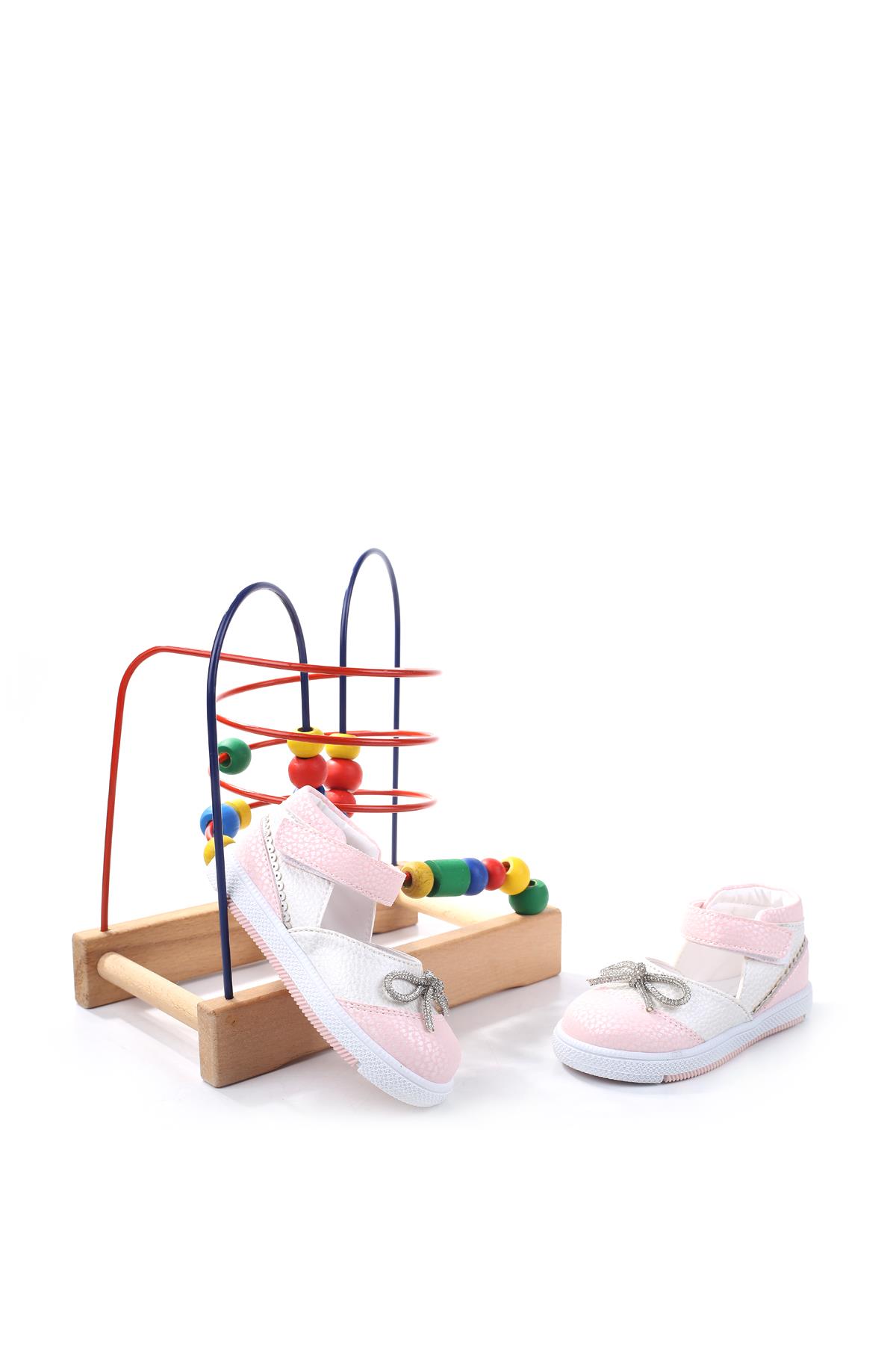 Şirin Bebe 3814 Ortopedik Taban Kız Çocuk Yazlık Ayakkabı Sandalet - Görsel 3