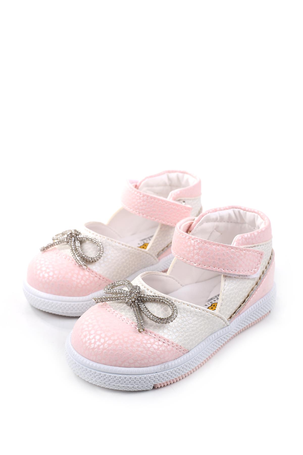 Şirin Bebe 3814 Ortopedik Taban Kız Çocuk Yazlık Ayakkabı Sandalet - Görsel 4