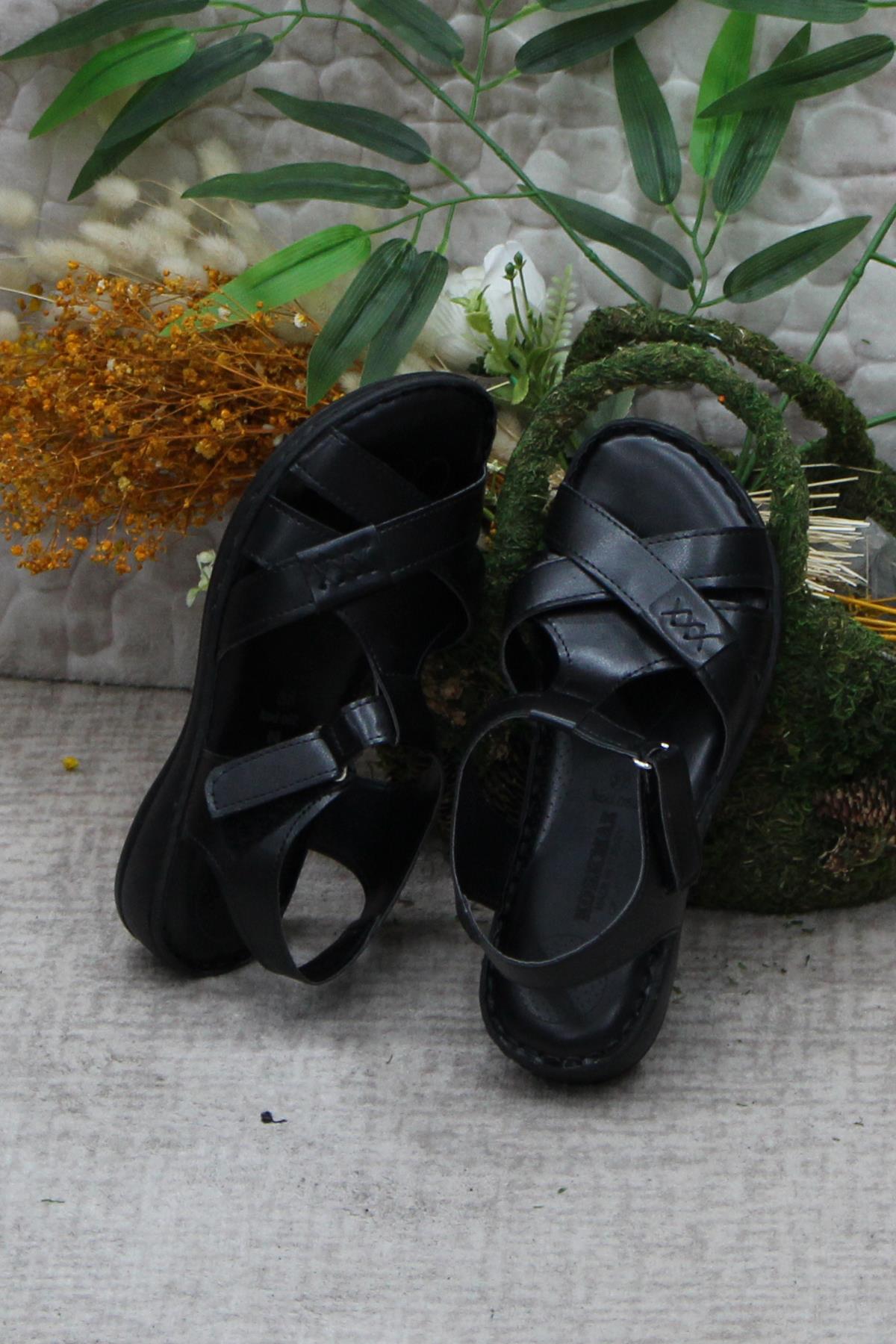 42052 Com Rahat Esnek Hafif Kadın Sandalet - Görsel 7